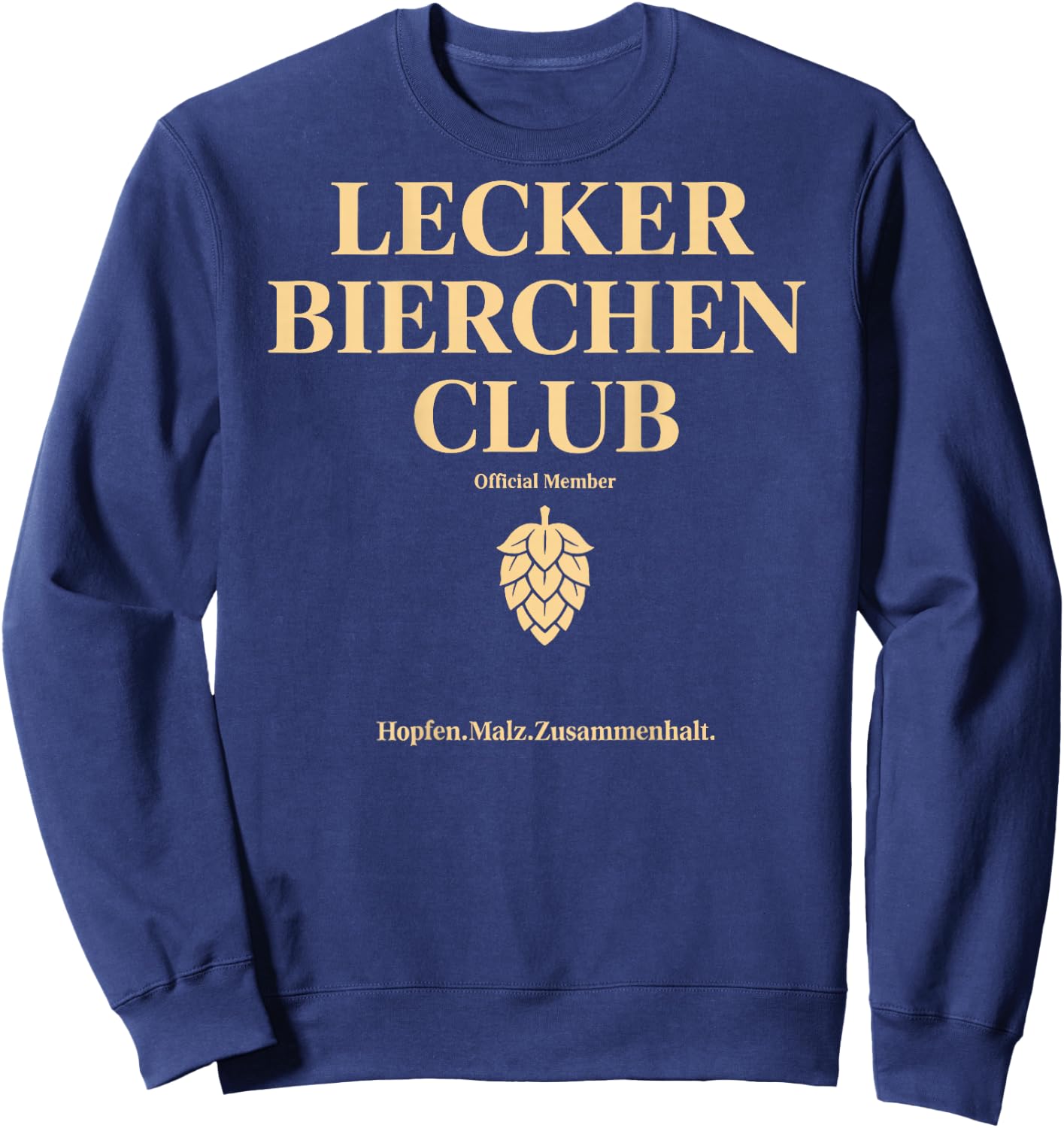 lecker Bierchen Club Sweatshirt - Sweatshirt | Navy