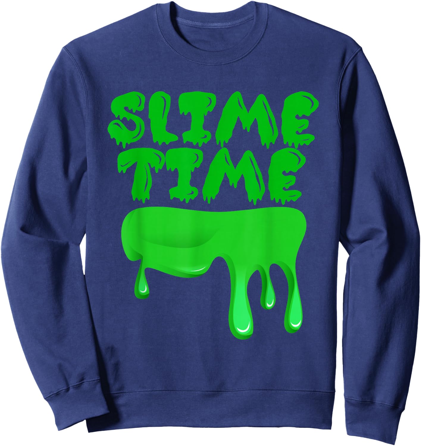 Slime Time Sweatshirt - Sweatshirt | Navy