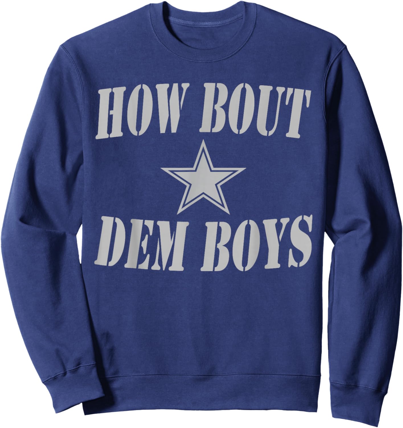 How Bout Dem Boys Shirt Sweatshirt - Sweatshirt | Navy
