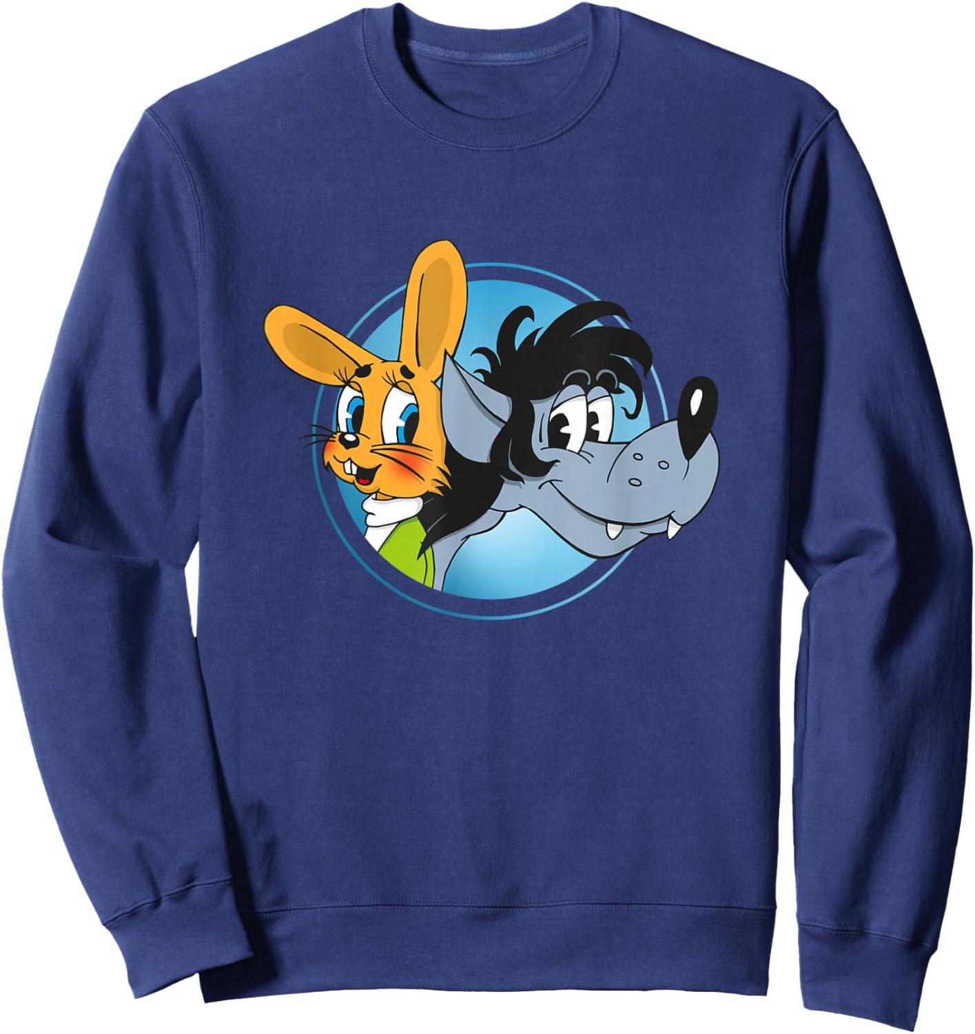 Hase & Wolf - Nu, pogodi! Hase & Wolf - Nu pogodi! Sweatshirt - Sweatshirt | Navy