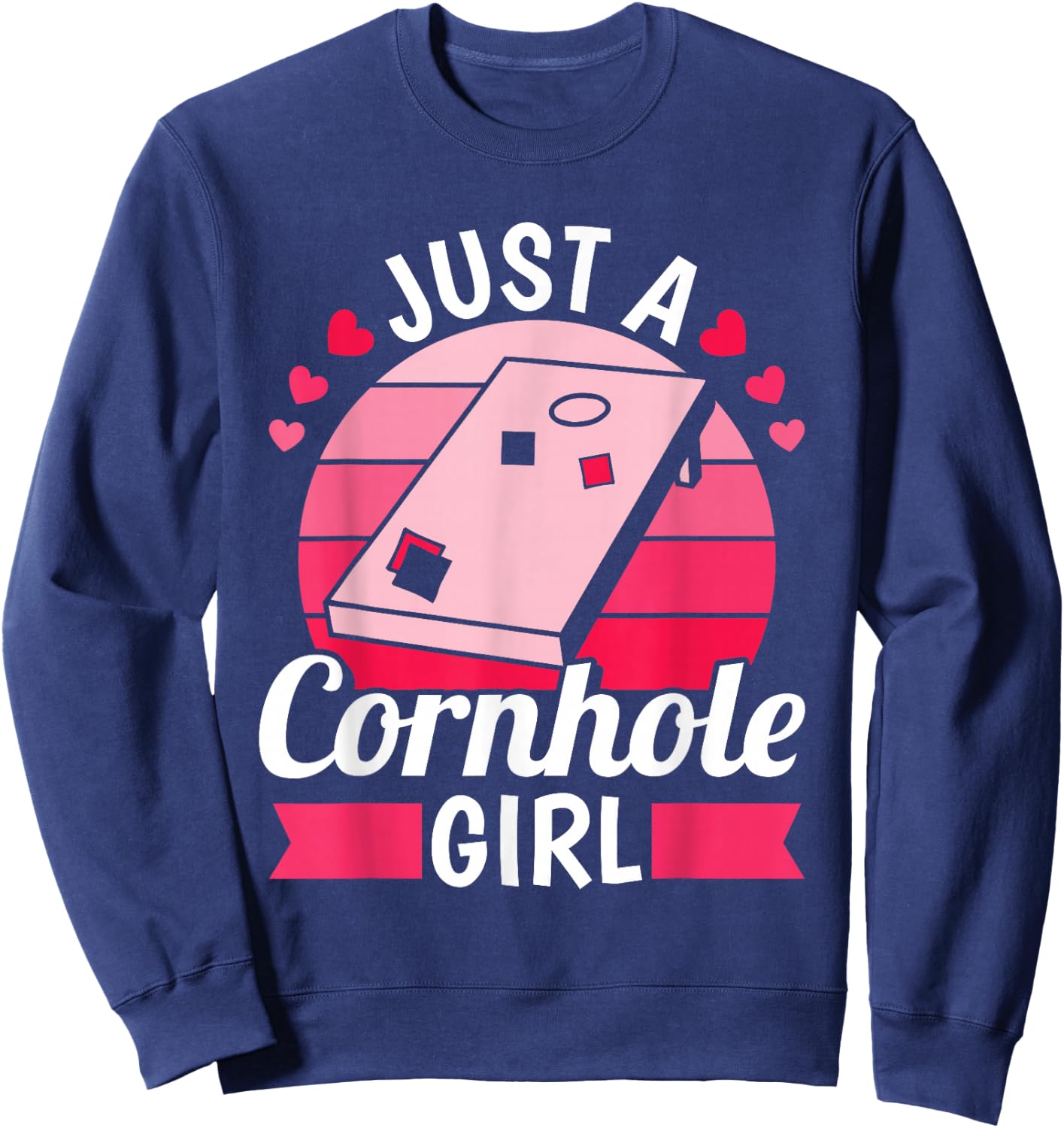 Cornhole - Jeu De Poches Cornhole Sweatshirt - Sweatshirt | Navy