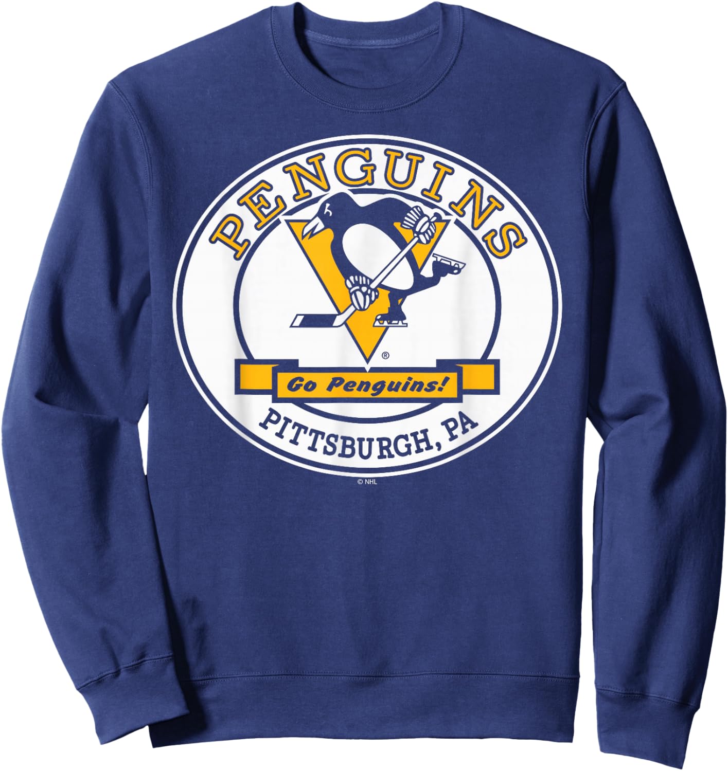 Pittsburgh Penguins Go Black Officially Licensed Sweatshirt - Sweatshirt | Navy