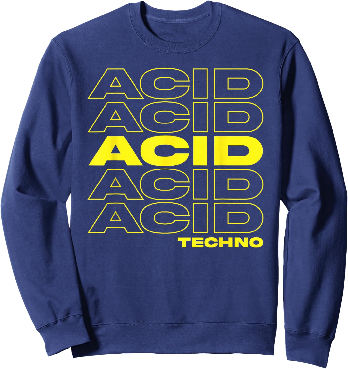 Acid Techno We Love 303 Sweatshirt - Sweatshirt | Navy