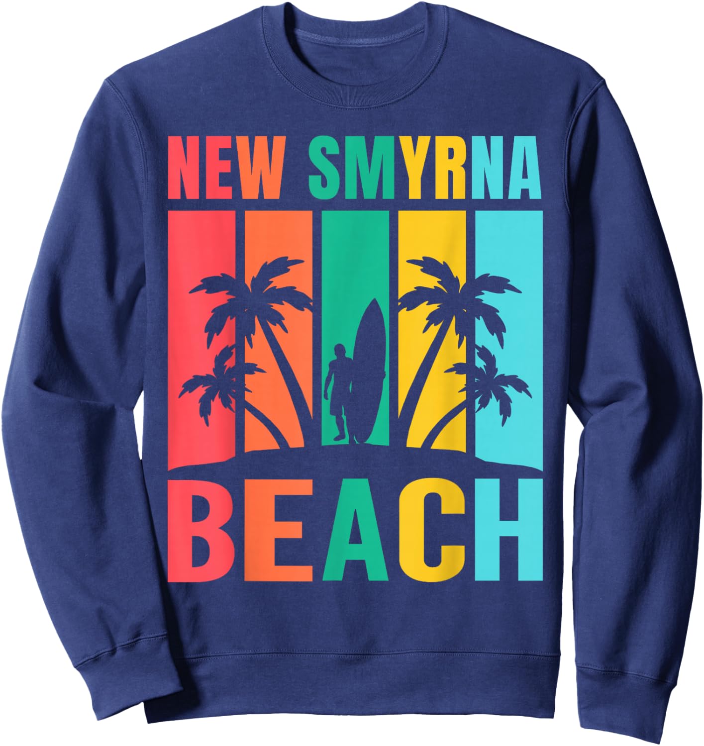 New Smyrna Beach Sweatshirt - Sweatshirt | Navy