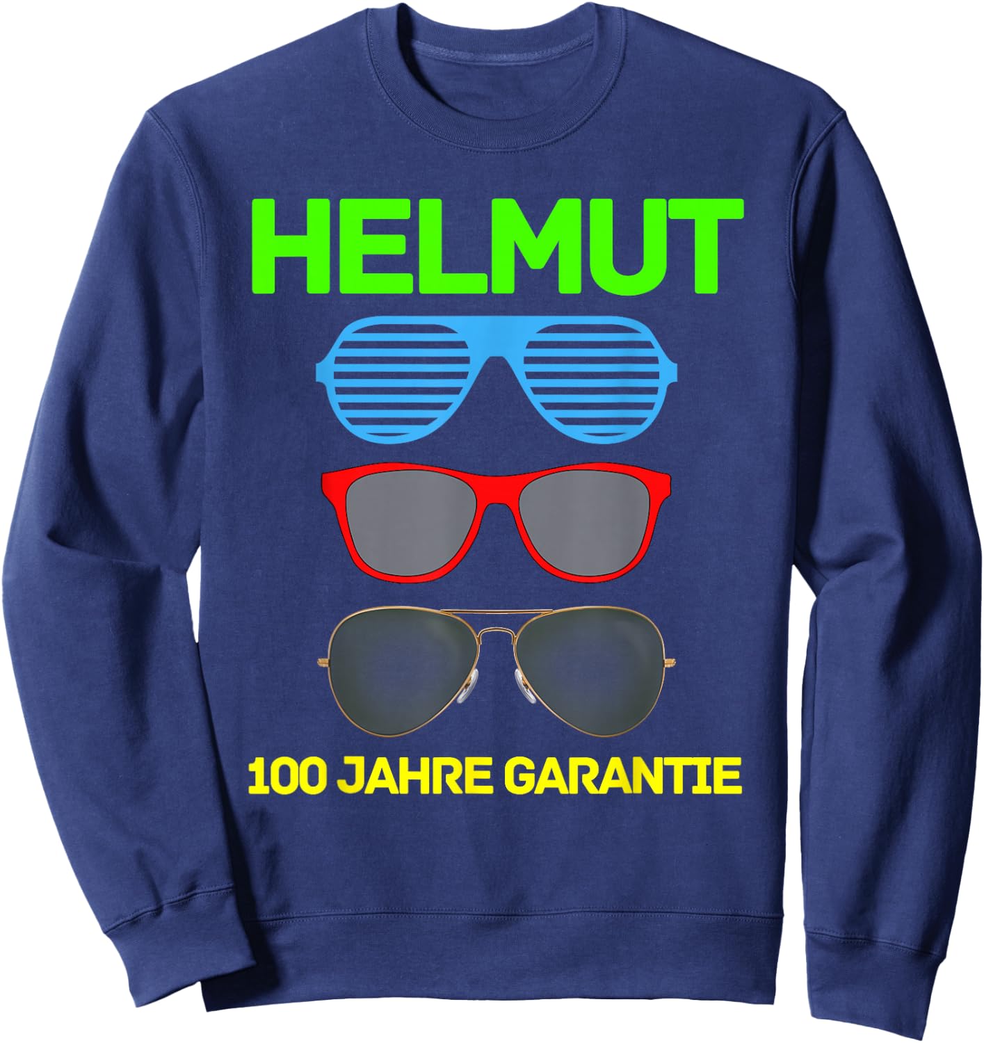 Helmut Mallorca Malle Palma Holiday Party , black, s Sweatshirt - Sweatshirt | Navy