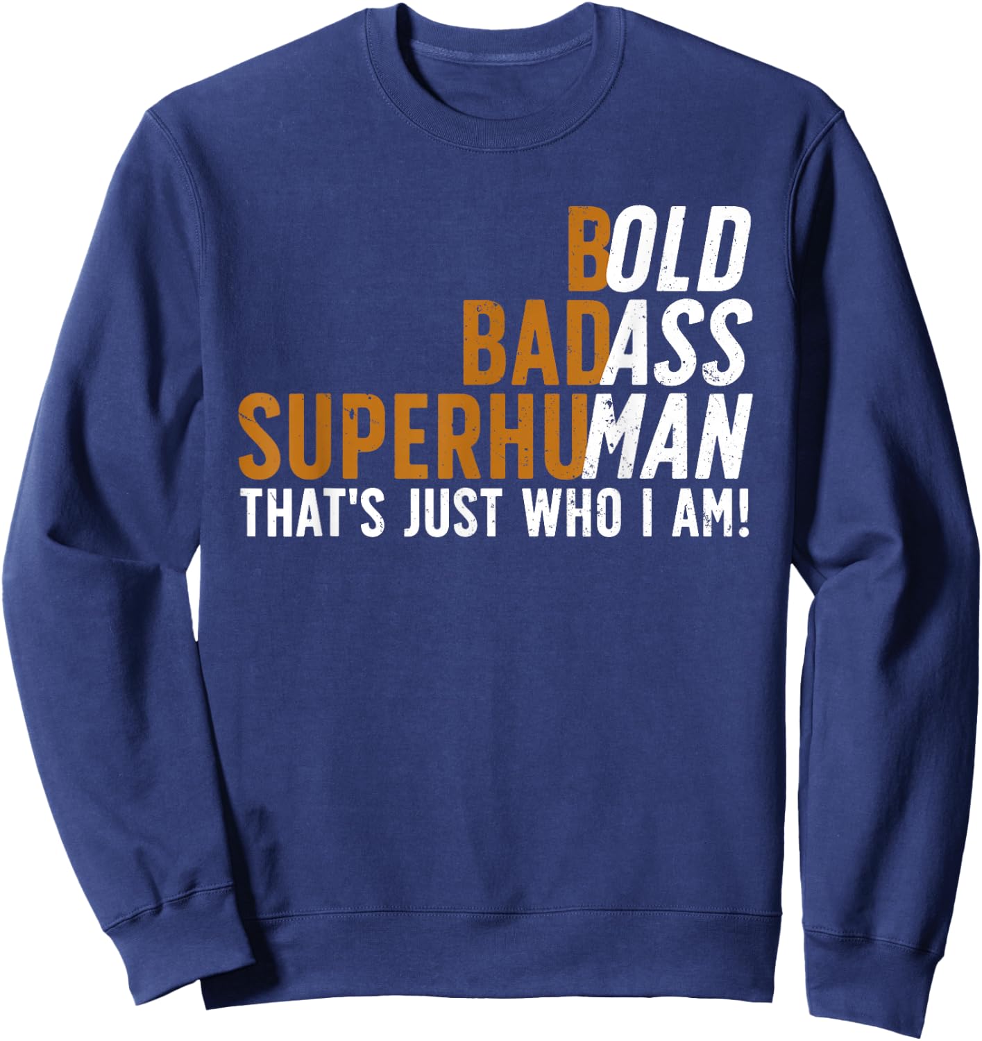Funny Dad Design for Father Daddy Papa Men from Daughter Dad Sweatshirt - Sweatshirt | Navy