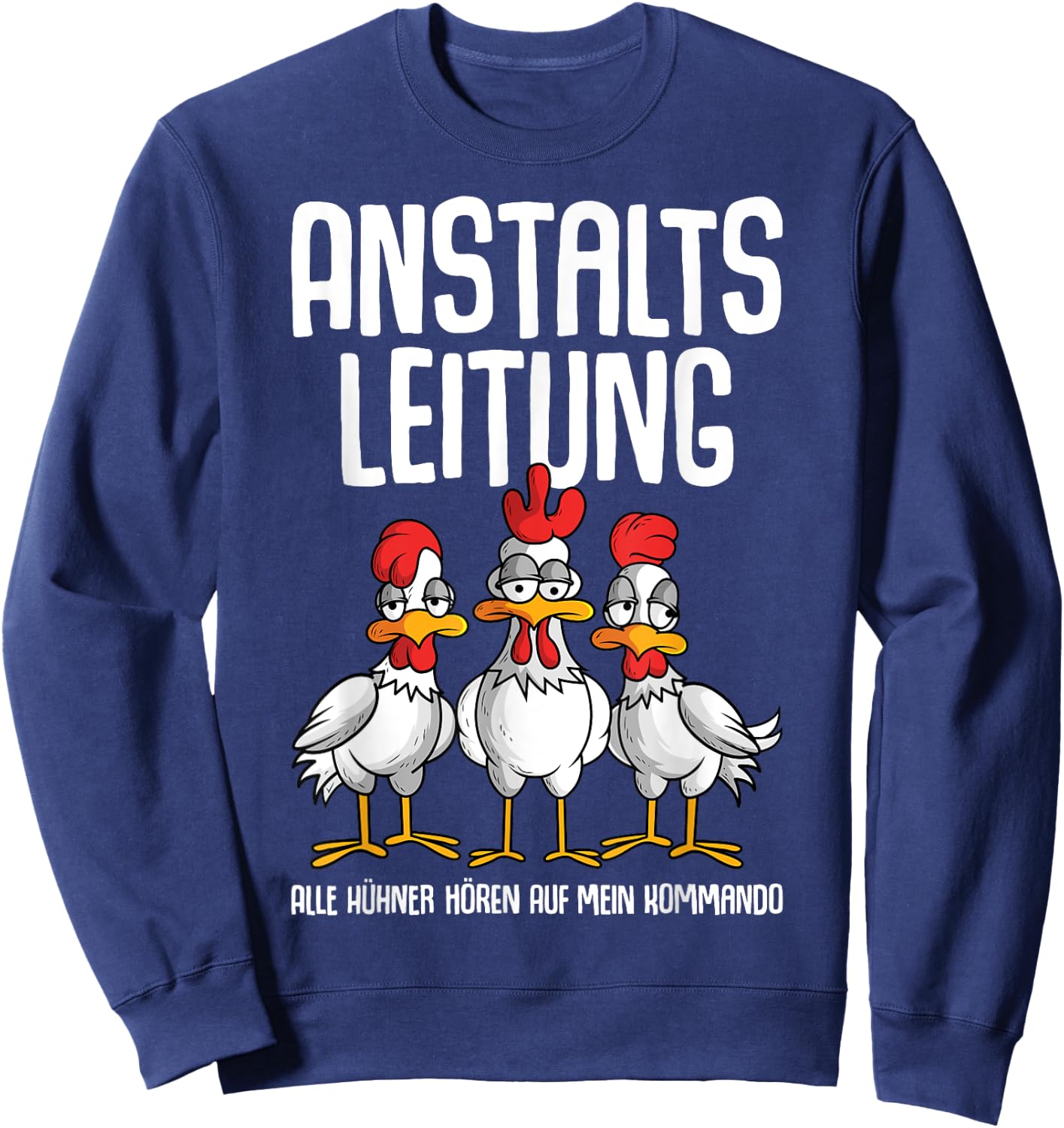 Chicken Inventory Management Farmer Farmer Farmer Chicken Sweatshirt - Sweatshirt | Navy
