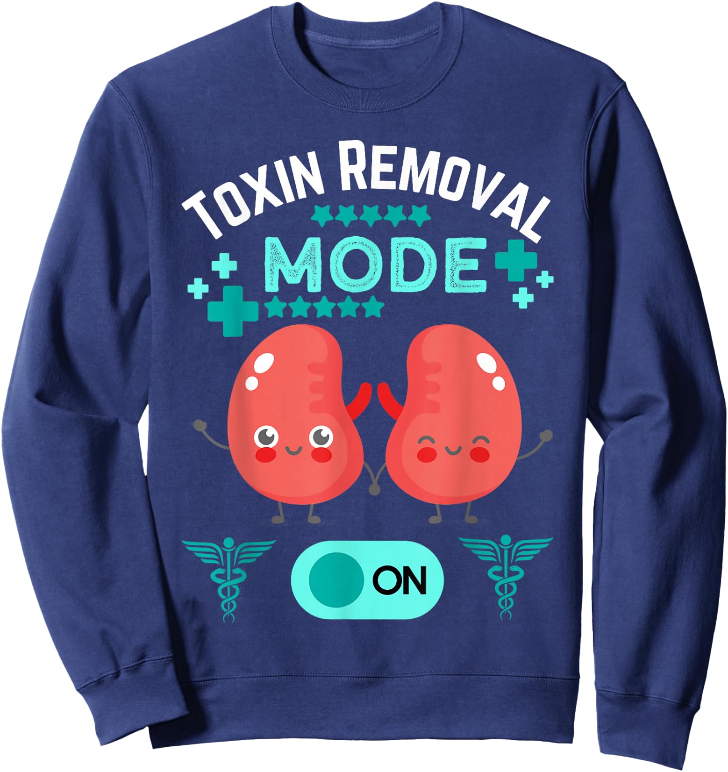 Dialysis Technician Nurse Kidney RN Dialysis Tech Sweatshirt - Sweatshirt | Navy