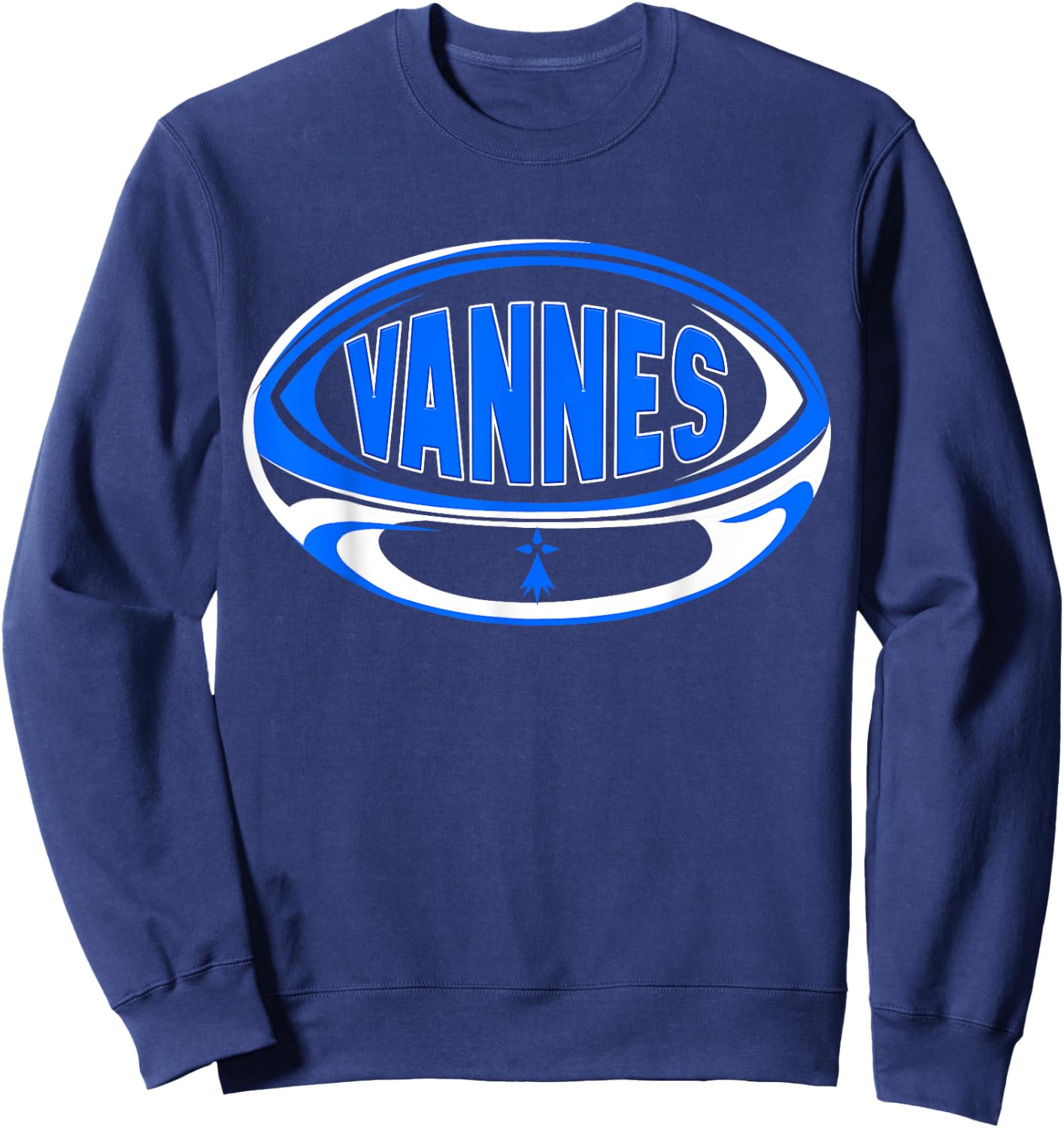 Rugby Valves Breizh Breizh Sport Supporter Man Woman , Black, S Sweatshirt - Sweatshirt | Navy