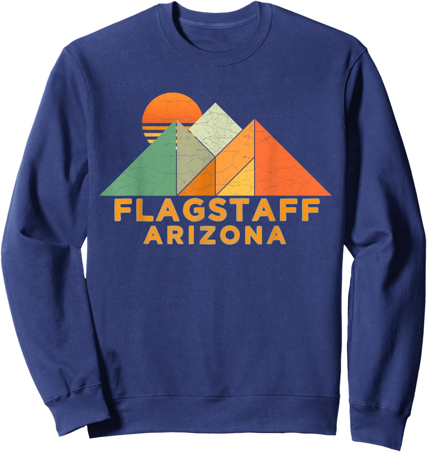 Retro Vintage Flagstaff Shirt Sweatshirt - Sweatshirt | Navy