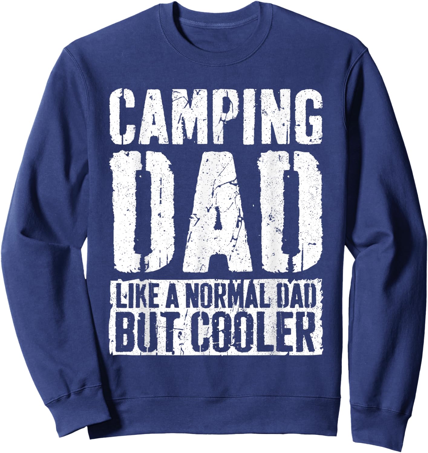 Camping Papa Shirt Herren Vatertag Camping Papa Sweatshirt - Sweatshirt | Navy