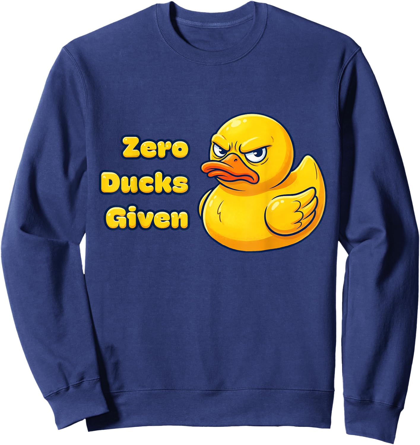 Zero Ducks Given Sweatshirt - Sweatshirt | Navy