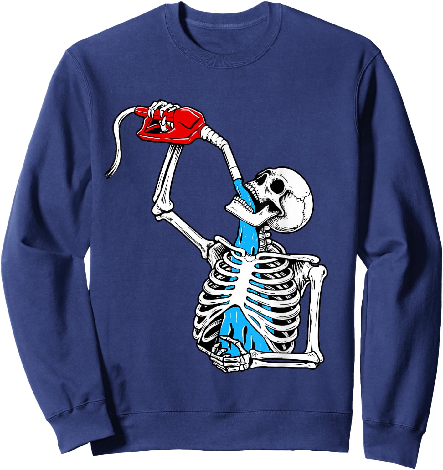 Car Skeleton - Car Guy Auto Mechanic Car Collector Sweatshirt - Sweatshirt | Navy