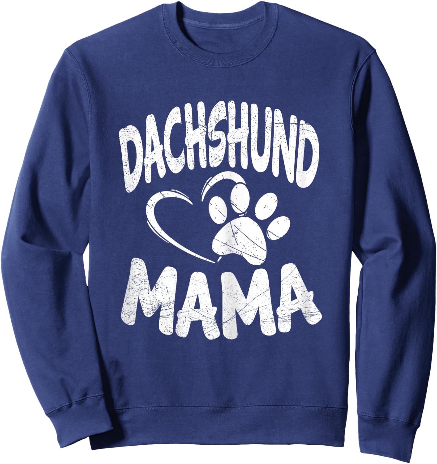 Daschund Mama Dog Doxie Mom Weiner Owner Gifts Sweatshirt - Sweatshirt | Navy