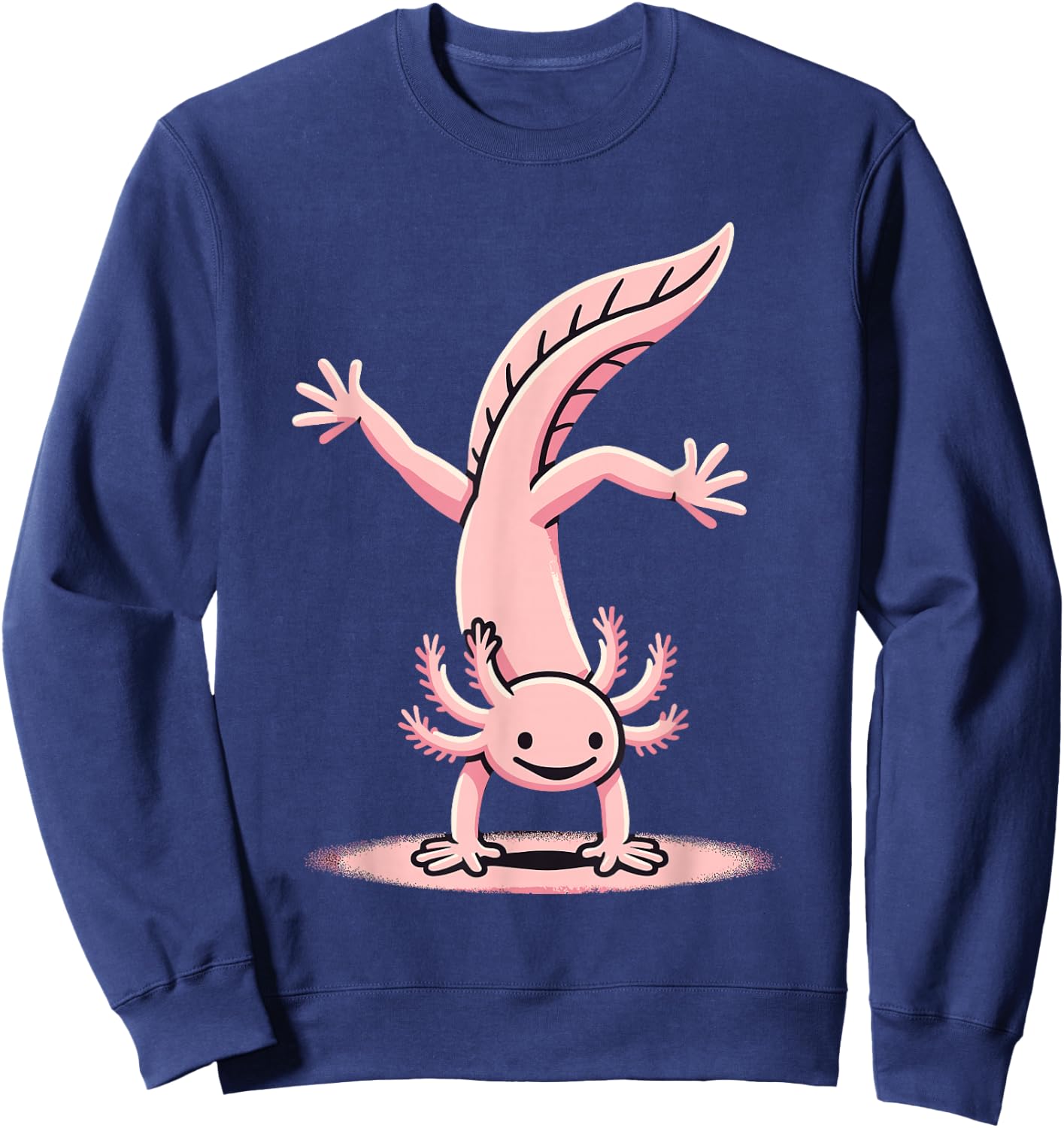 Axolotl Acrobatics Cartwheel Acrobat for Gymnastics Lover Sweatshirt - Sweatshirt | Navy