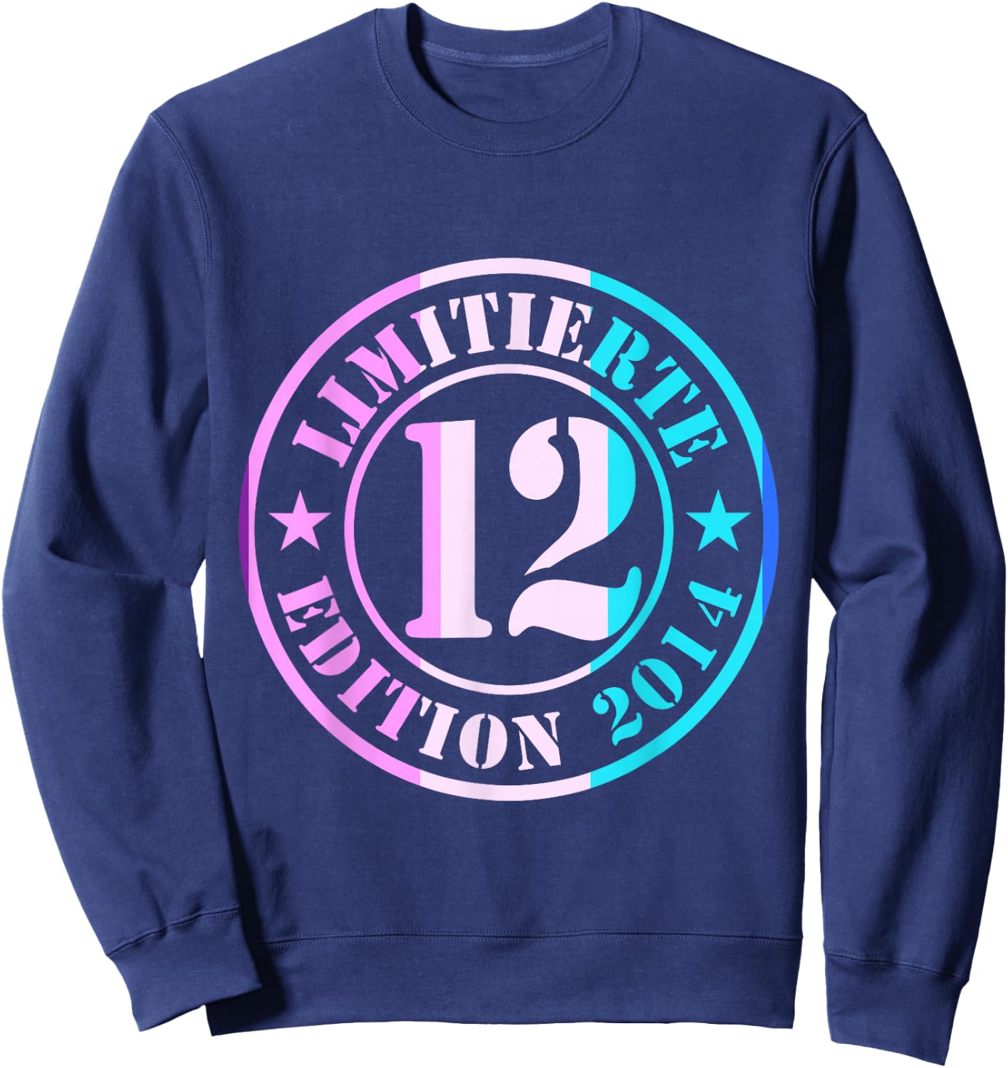 12. Geburtstag Junge Mädchen Limited Edition 2012 Jahre Sweatshirt - Sweatshirt | Navy