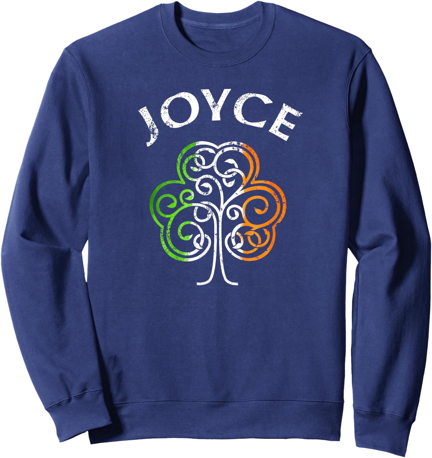 Joyce Irish Family Name Sweatshirt - Sweatshirt | Navy