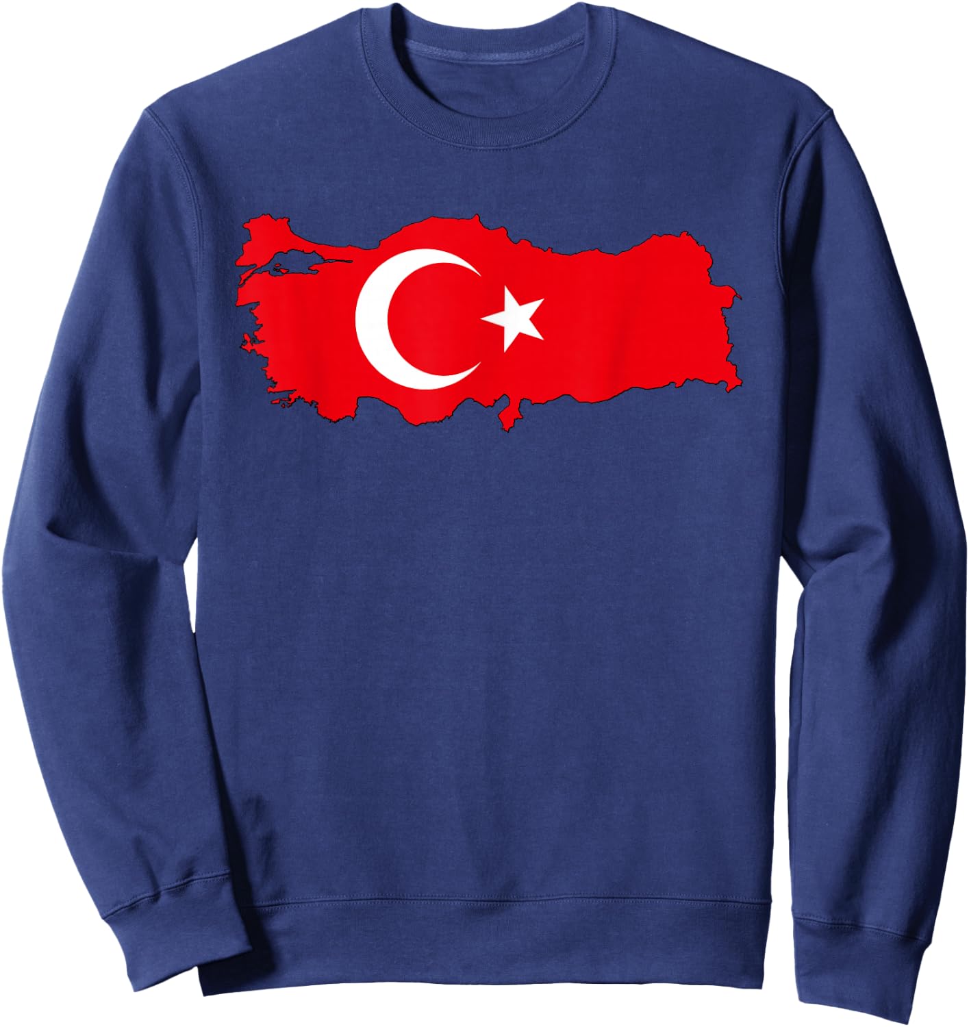 Türkei Flagge Türk Bayragi Herren Türkei Kinder Türkiye Sweatshirt - Sweatshirt | Navy
