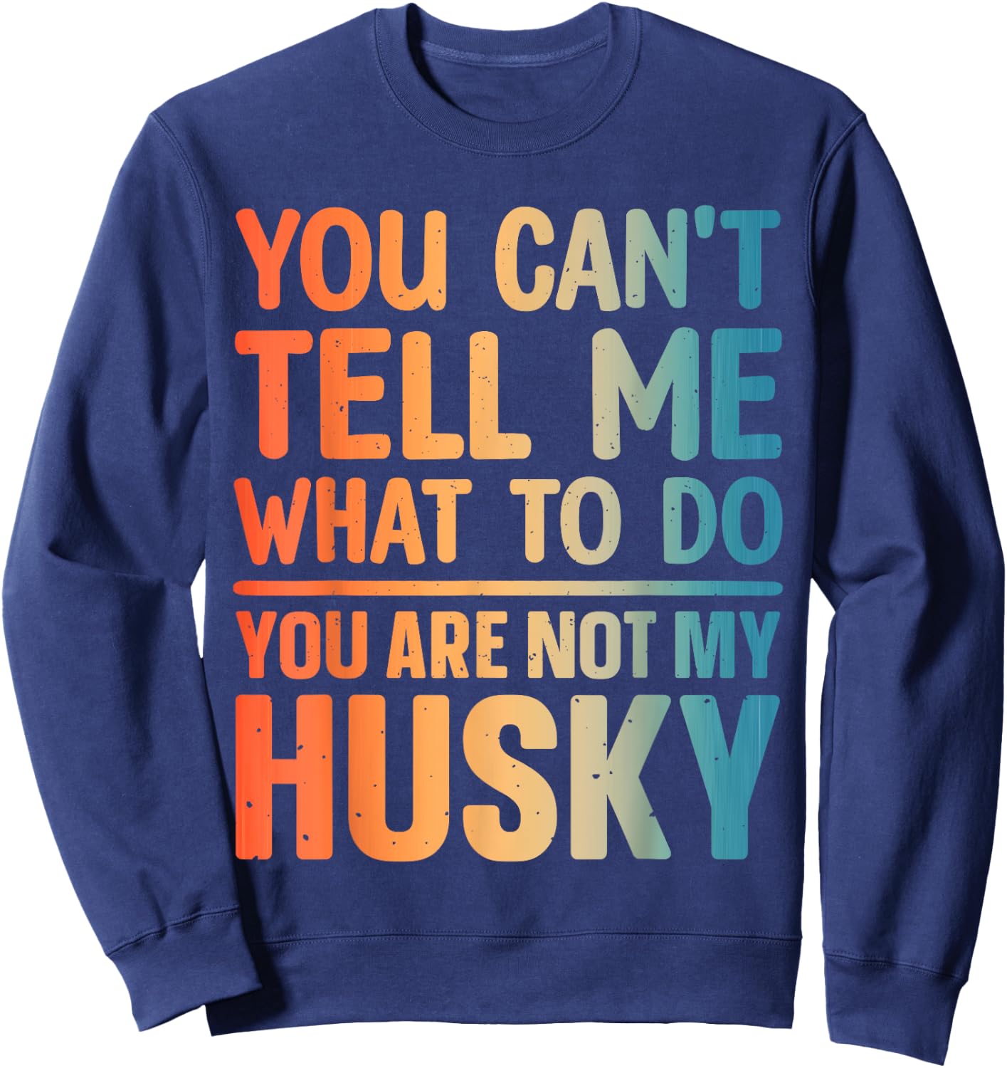 Husky Design Women Siberian Husky Dog Husky Lover Sweatshirt - Sweatshirt | Navy