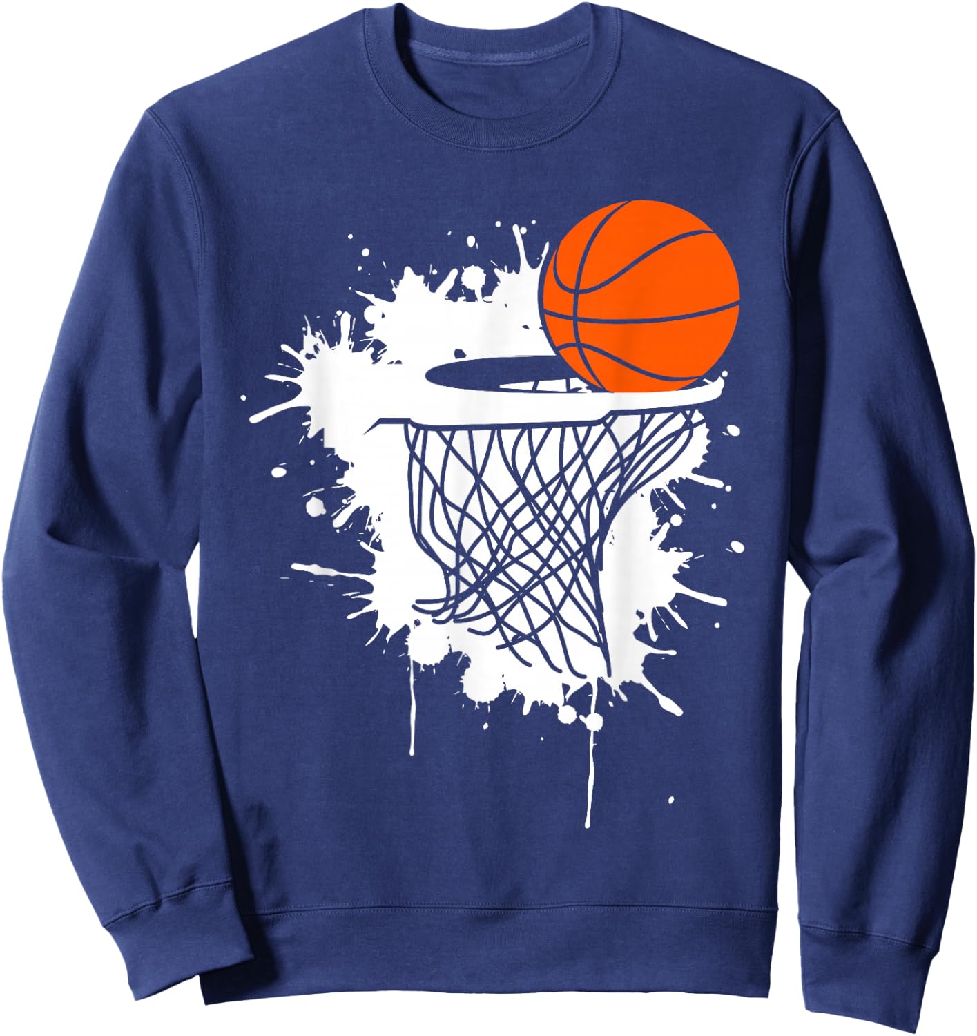 Basketball Children's Boys Korbleger Women's Dunking Dunk , black Sweatshirt - Sweatshirt | Navy