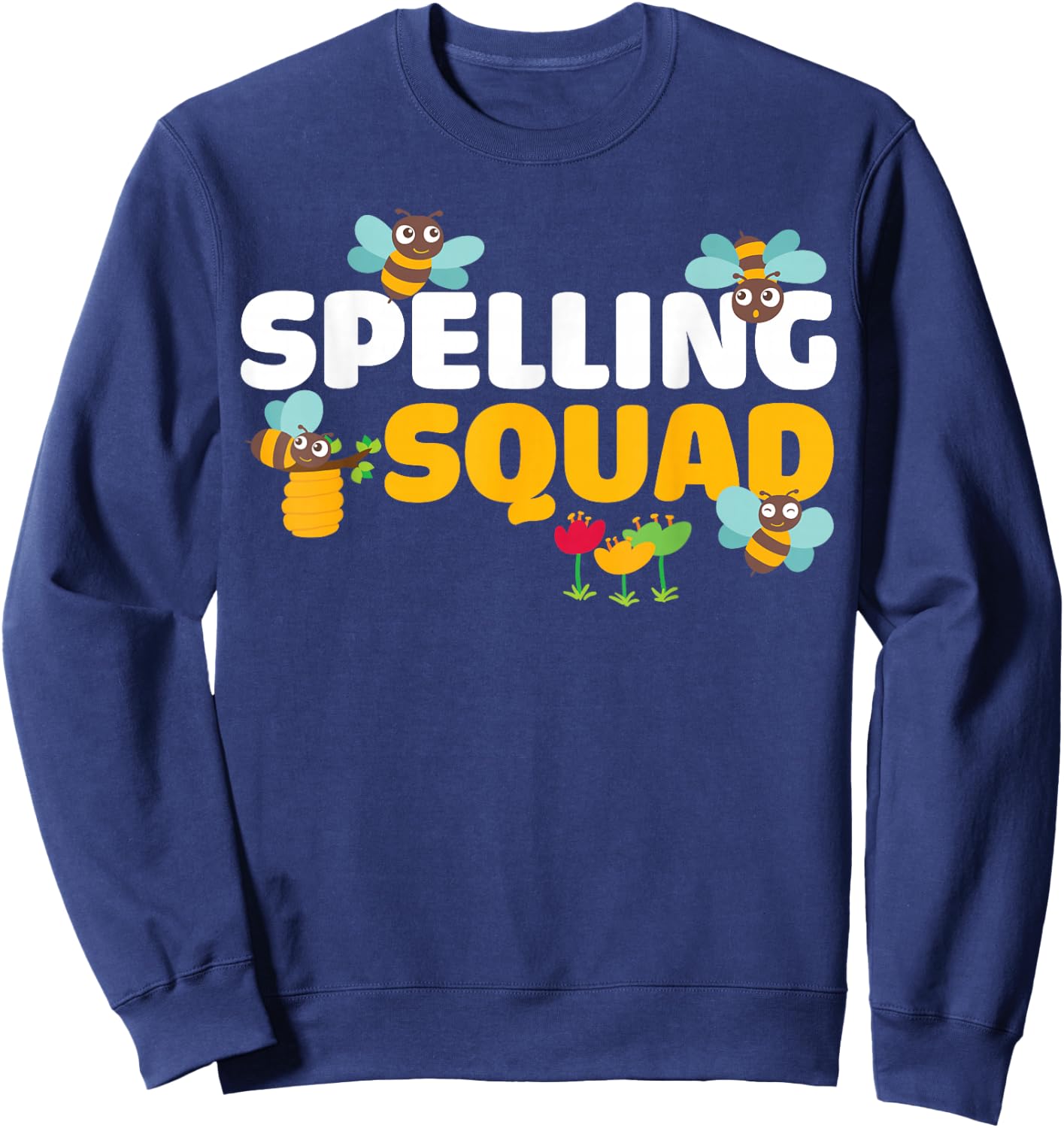 Spelling Squad Spelling Bee Competition Spelling Bee Sweatshirt - Sweatshirt | Navy
