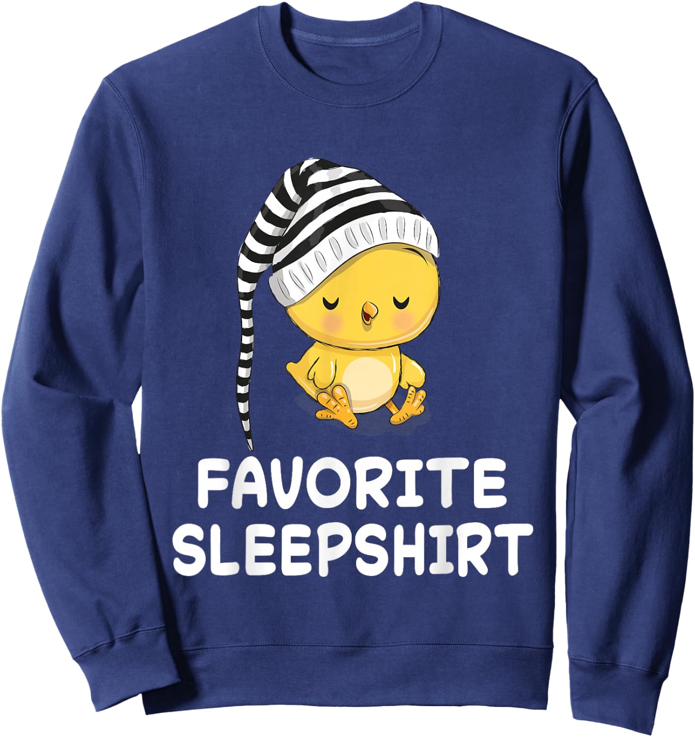 Chick and Chicken Sleepwear Pyjamas, Black, S Sweatshirt - Sweatshirt | Navy