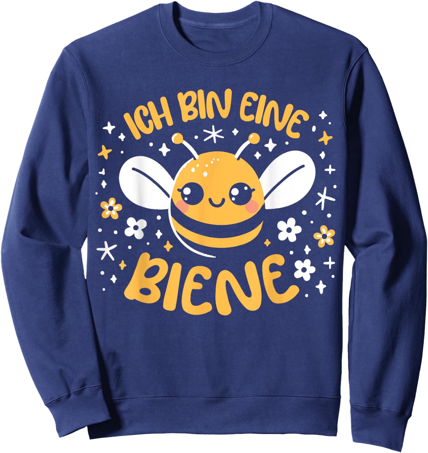 Funny Bee Costume for Carnival Children's Girls' , black Sweatshirt - Sweatshirt | Navy