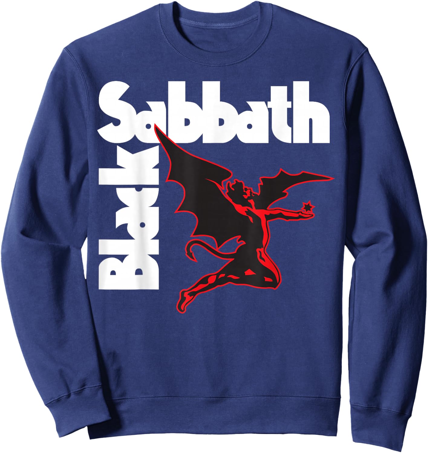 Black Sabbath Demon Logo Sweatshirt - Sweatshirt | Navy