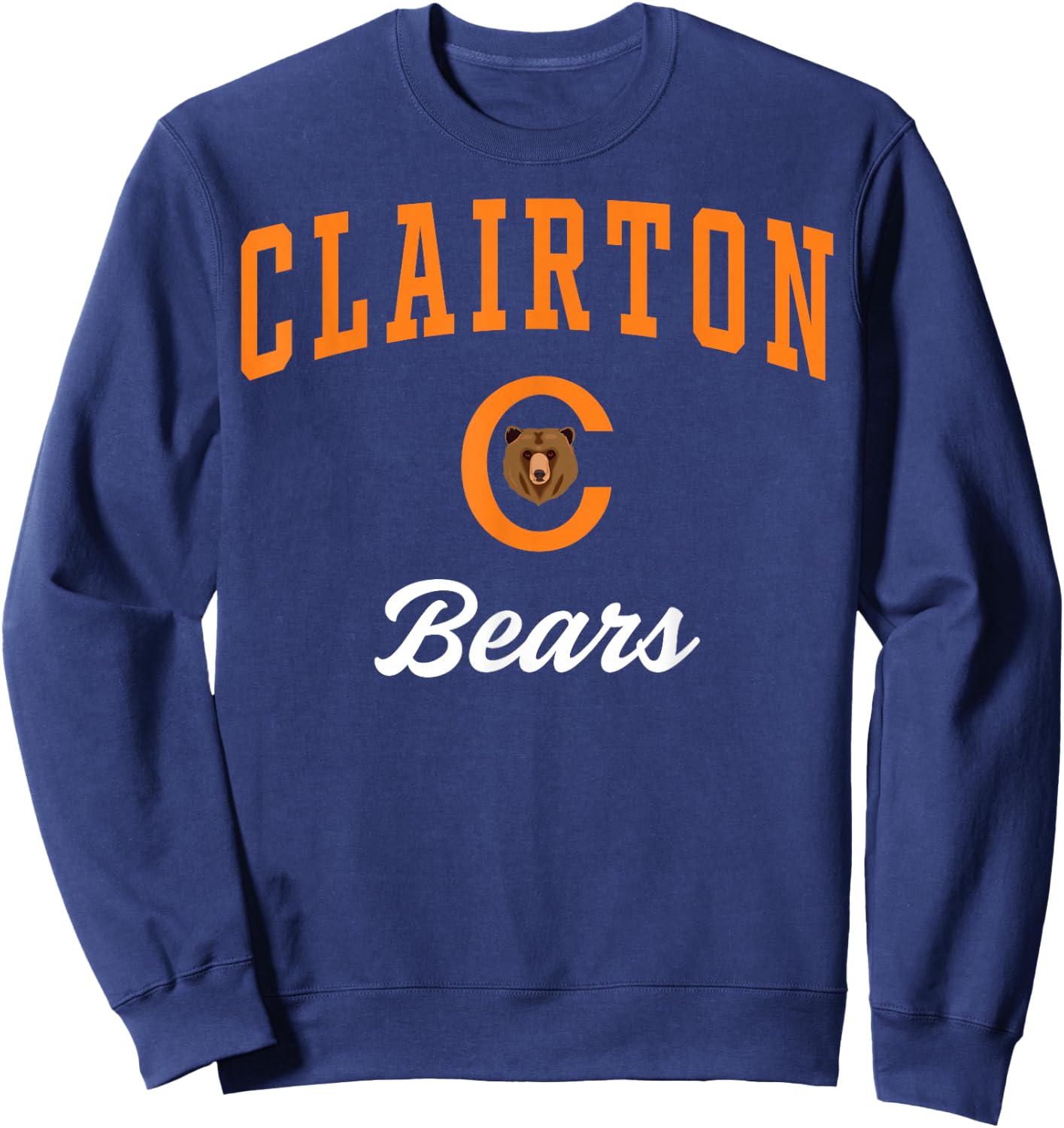 Clairton High School Bears Sweatshirt - Sweatshirt | Navy
