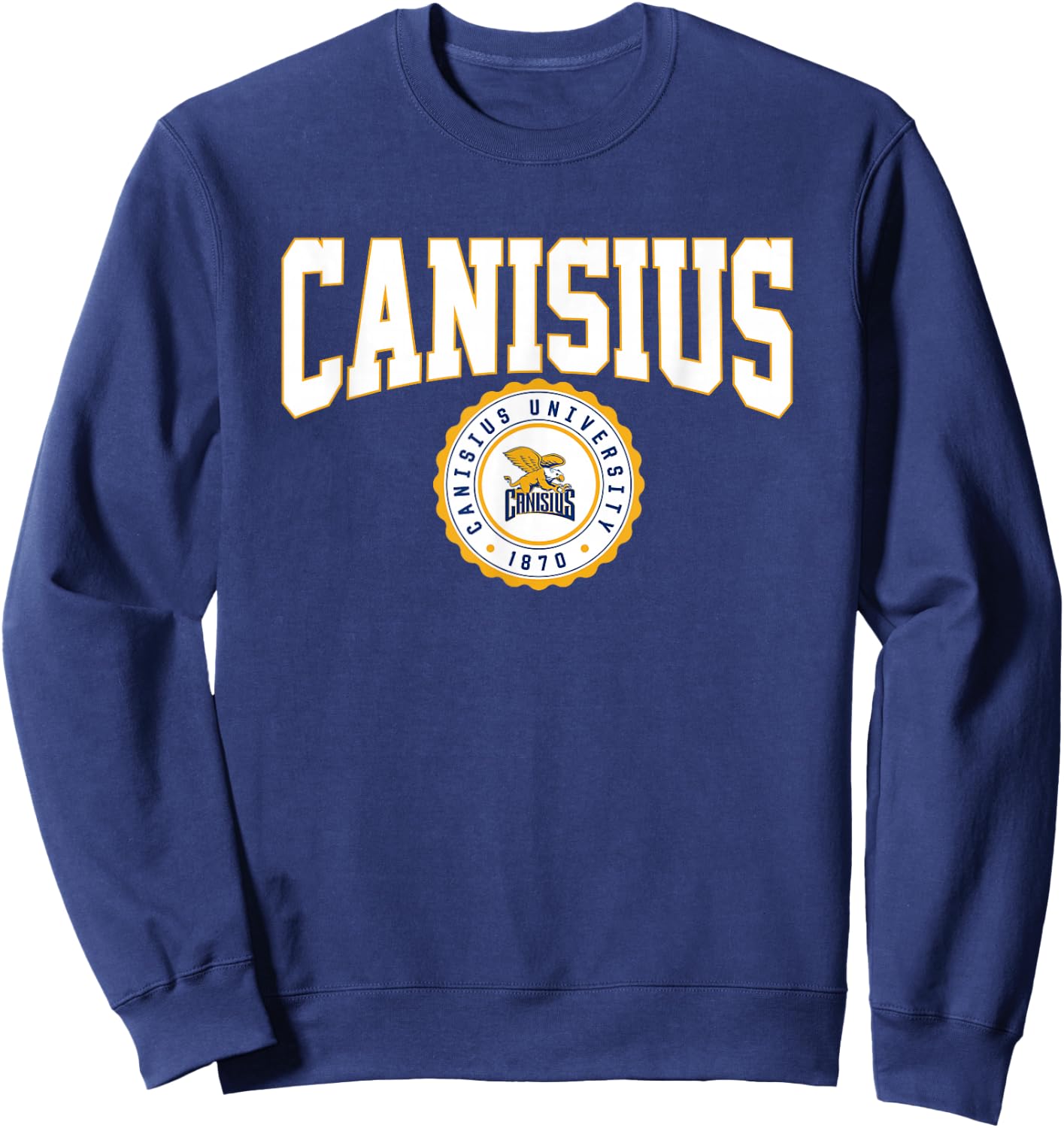 Canisius College Golden Griffins Collegiate Seal Sweatshirt - Sweatshirt | Navy