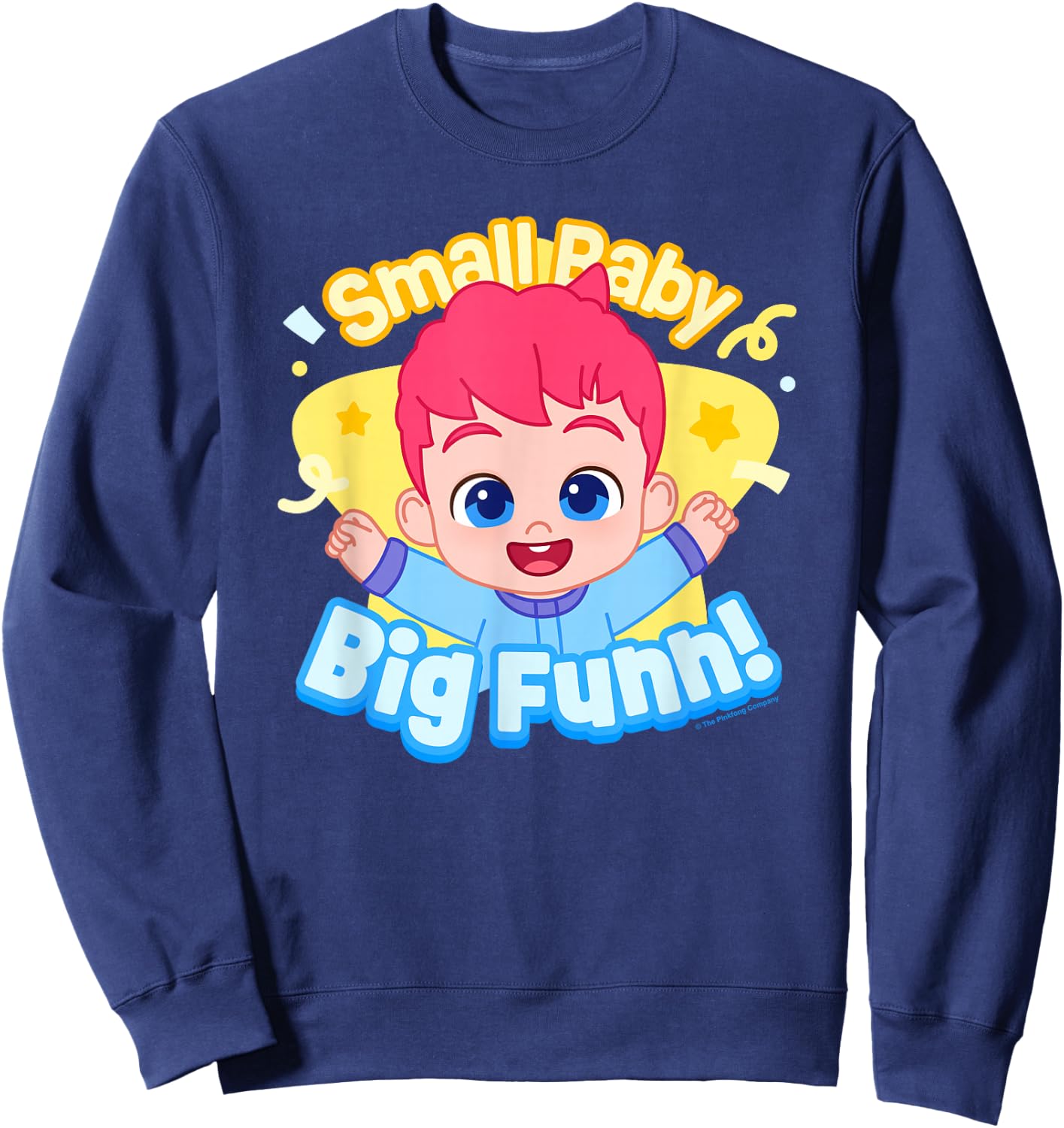 Bebefinn Small Baby Big Fun Sweatshirt - Sweatshirt | Navy