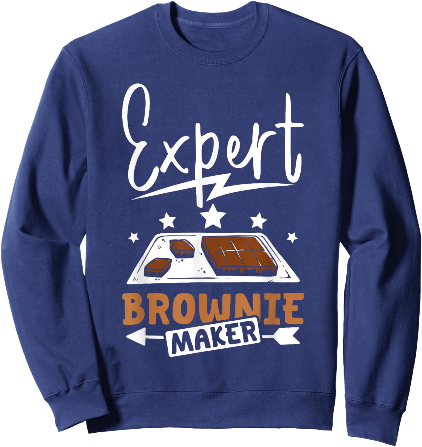 Expert brownie maker Sweatshirt - Sweatshirt | Navy