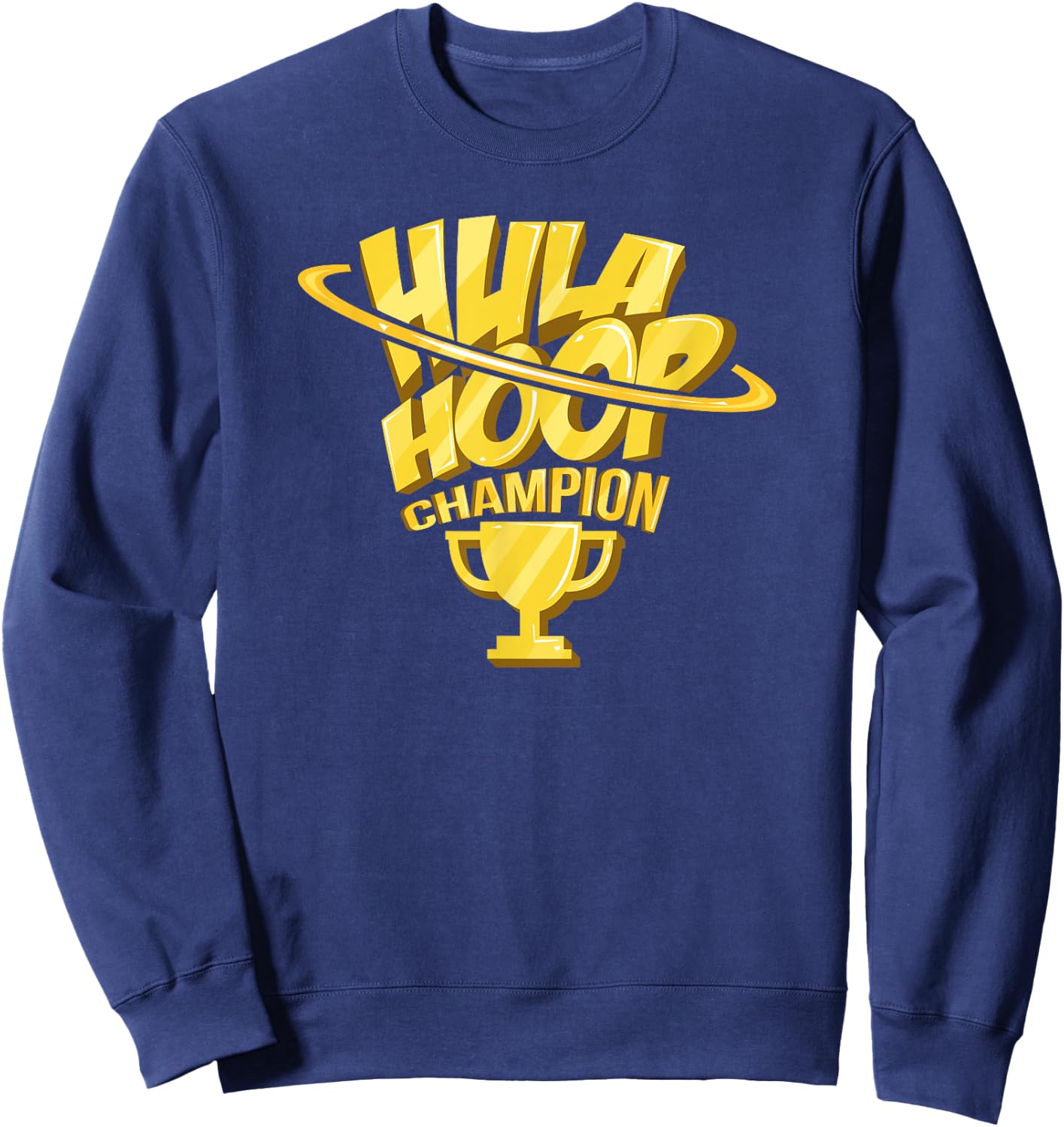 Hula Hoop Champion Hoops Dancing Sweatshirt - Sweatshirt | Navy