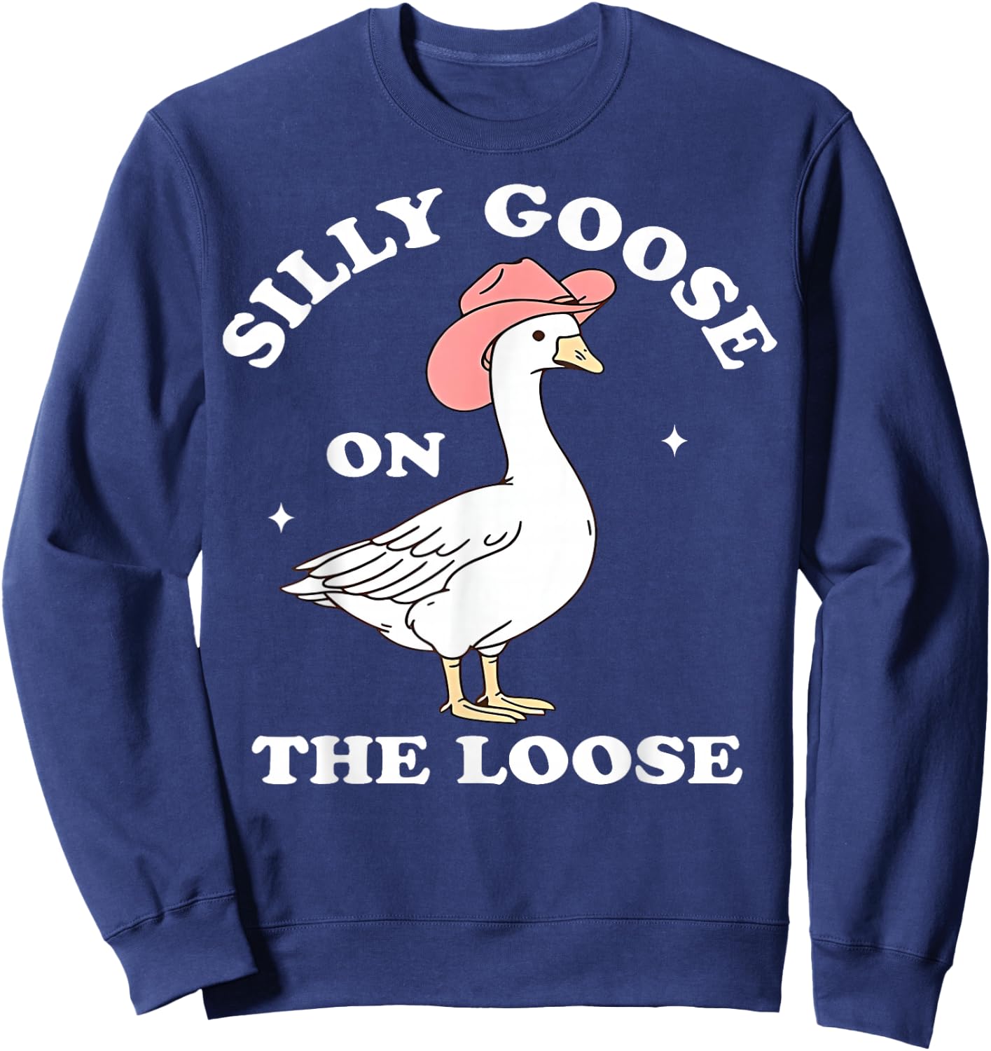 Silly Goose On The Loose Sweatshirt - Sweatshirt | Navy