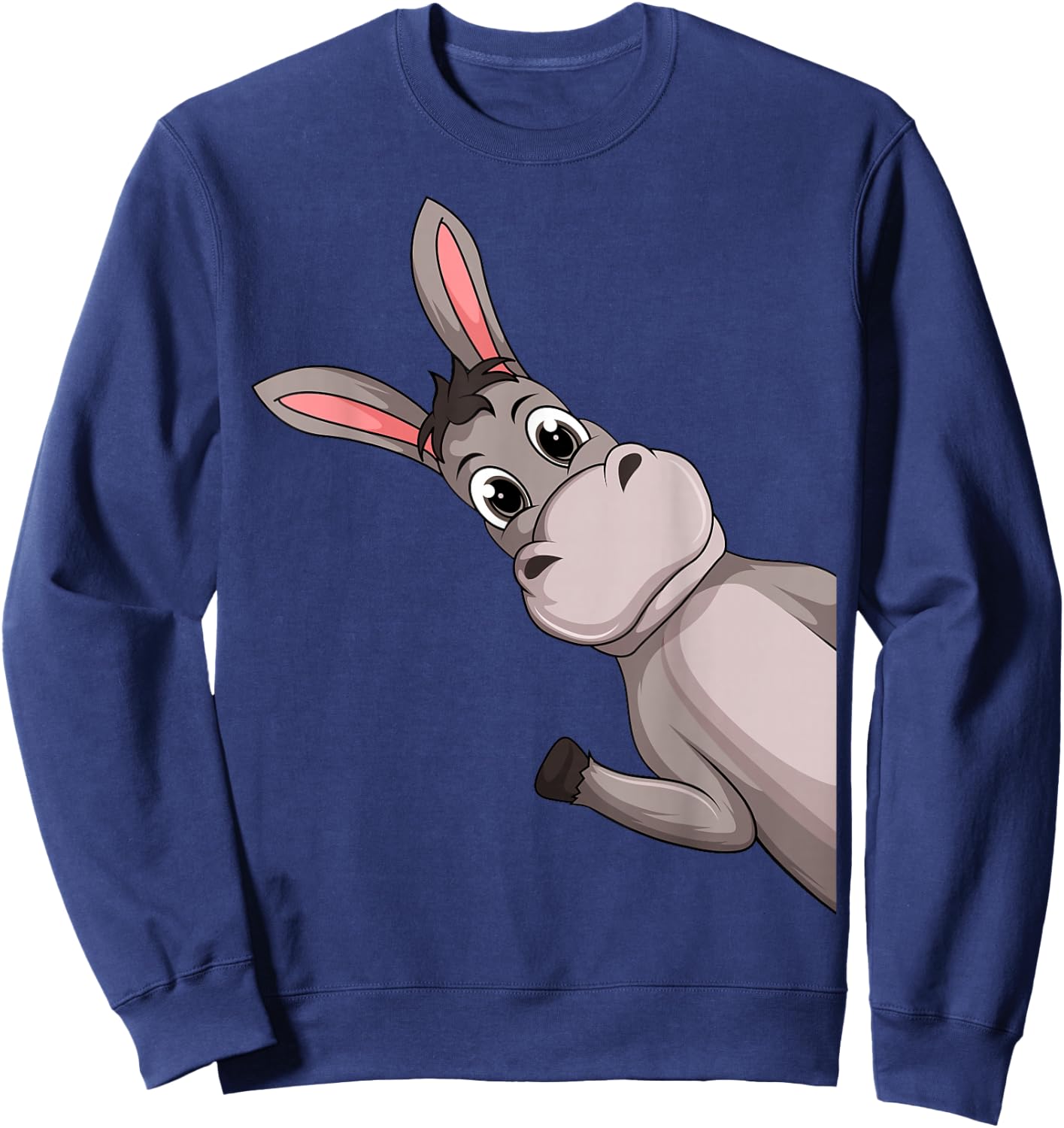 Esel Kinder Jungen Mädchen Sweatshirt - Sweatshirt | Navy