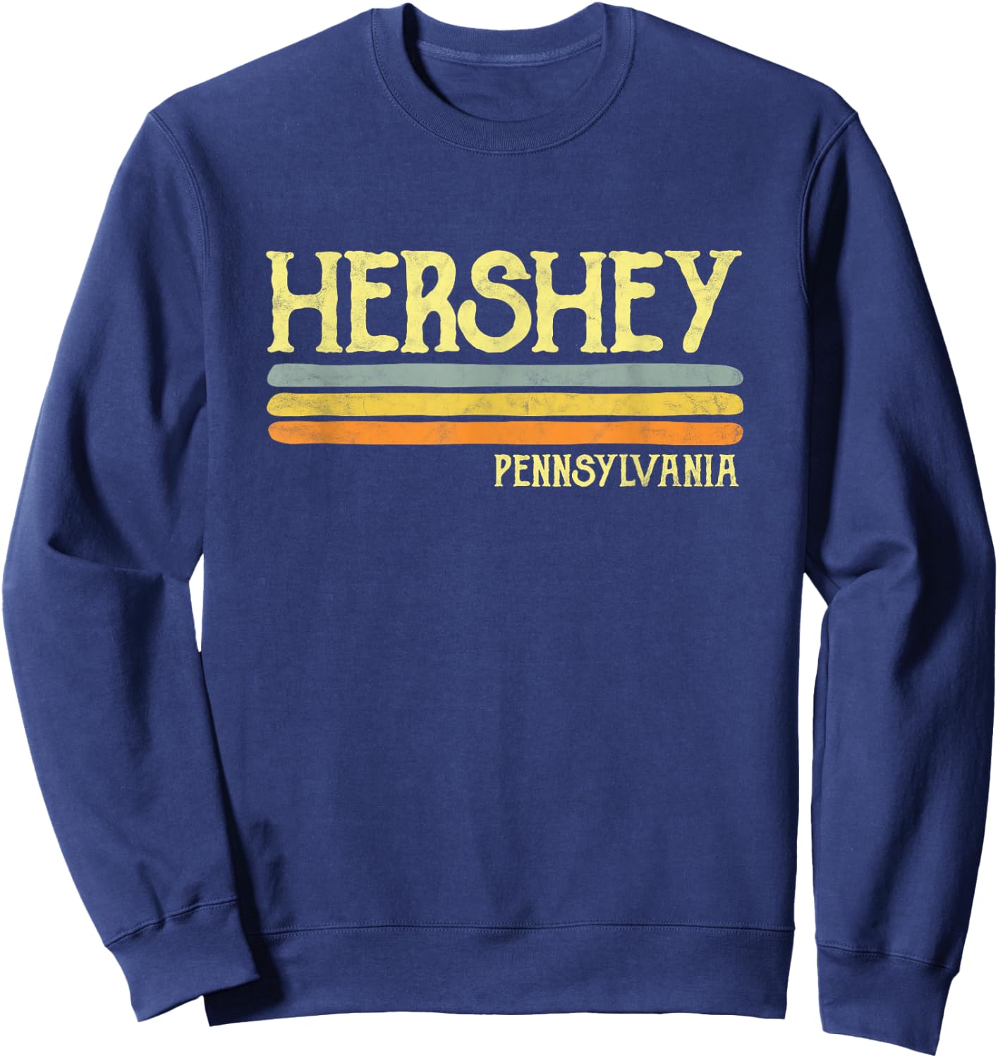 Vintage Hershey Pennsylvania PA Souvenir Gift Sweatshirt - Sweatshirt | Navy