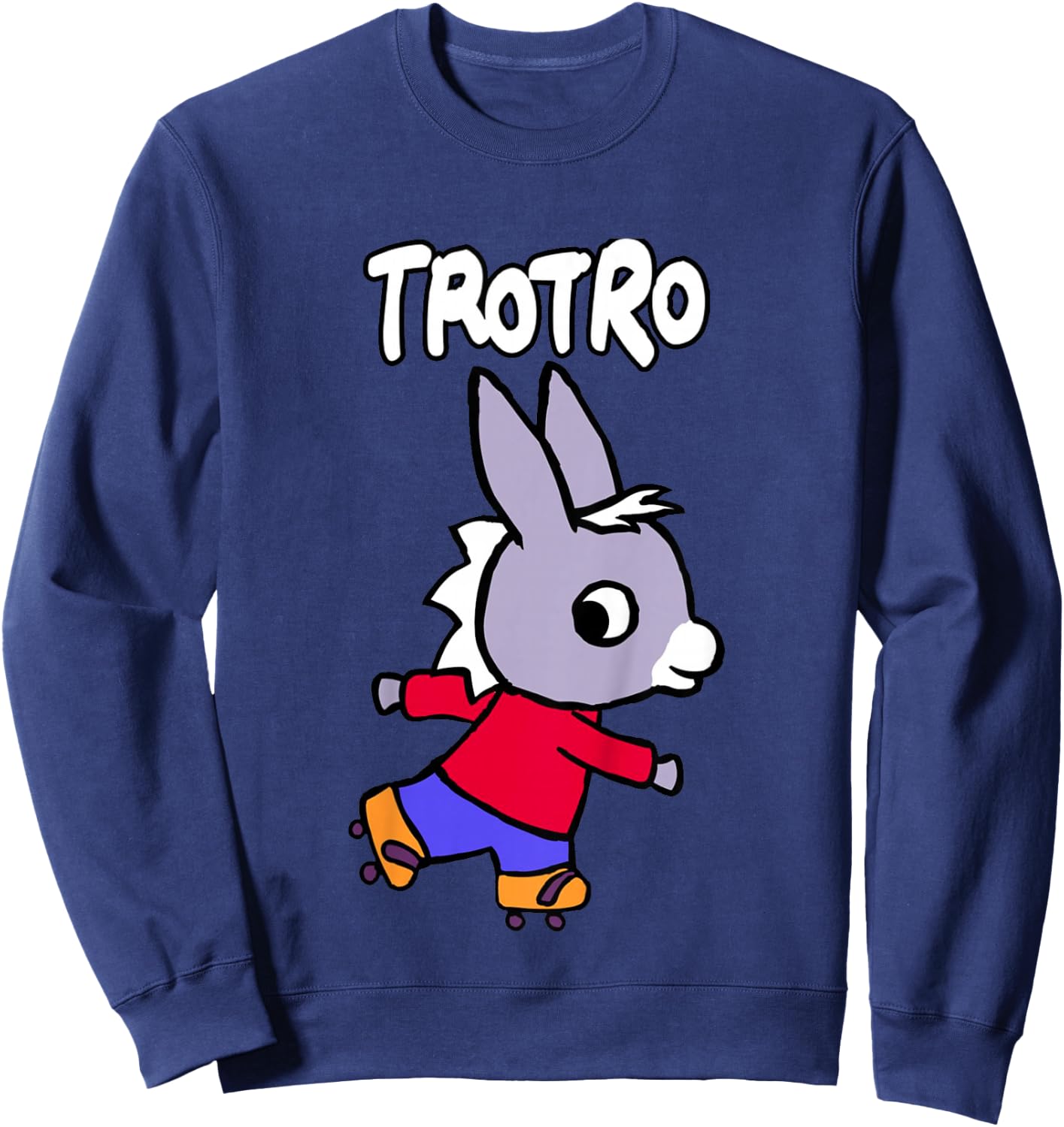 Trotro: Cute Little Donkey Learning Adventure Sweatshirt - Sweatshirt | Navy