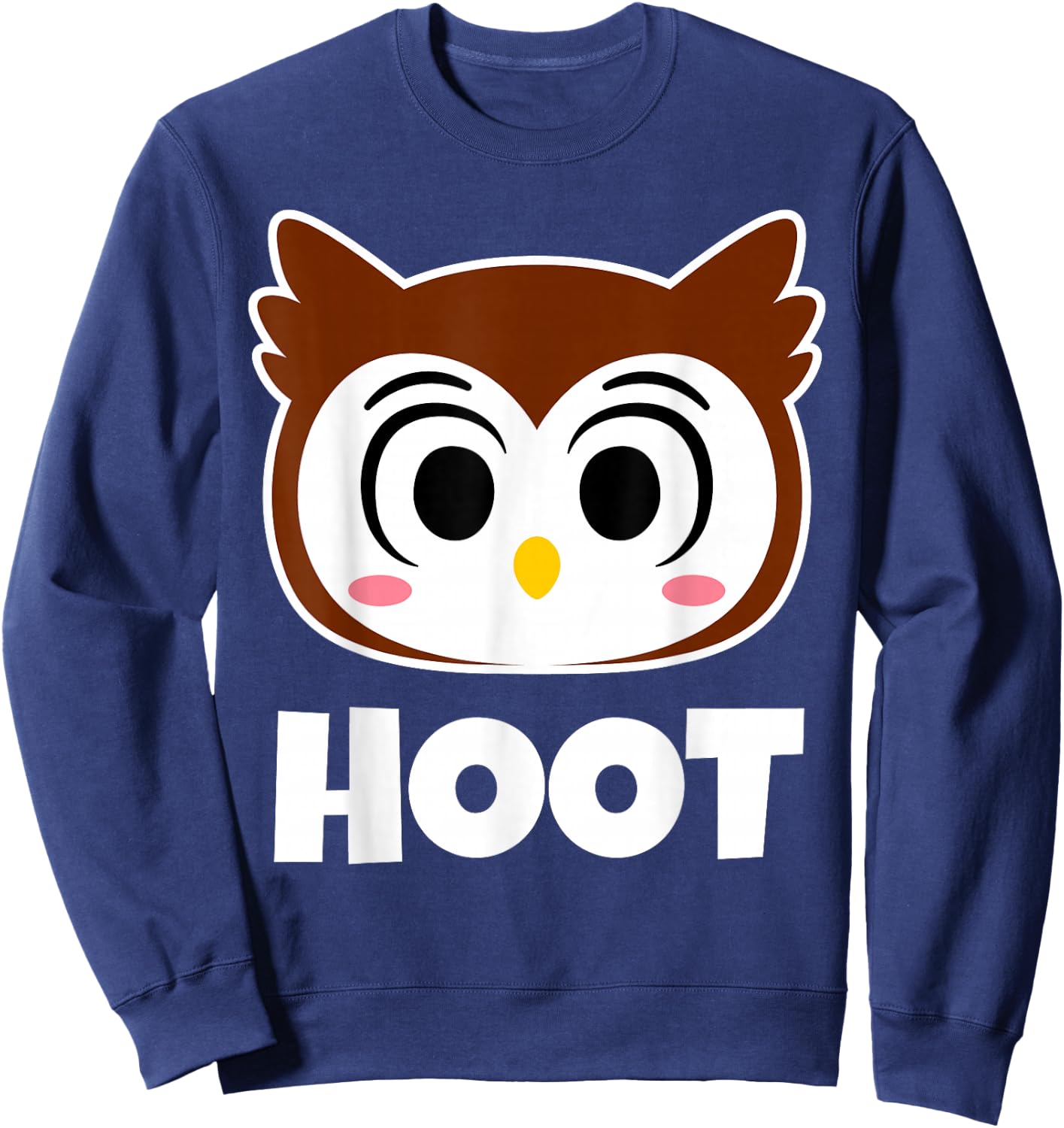 Hoot Owls Stuff | Owl Lover Stuff | Kids Owl Sweatshirt - Sweatshirt | Navy