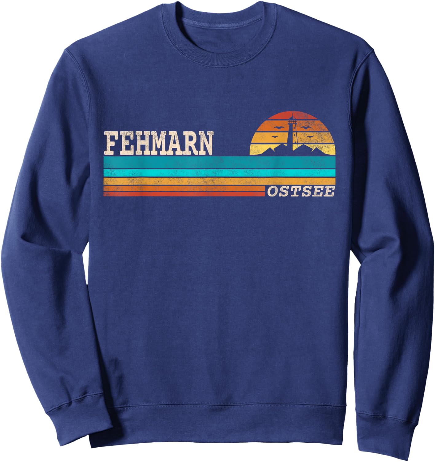 Ostseeinsel Fehmarn Sweatshirt - Sweatshirt | Navy