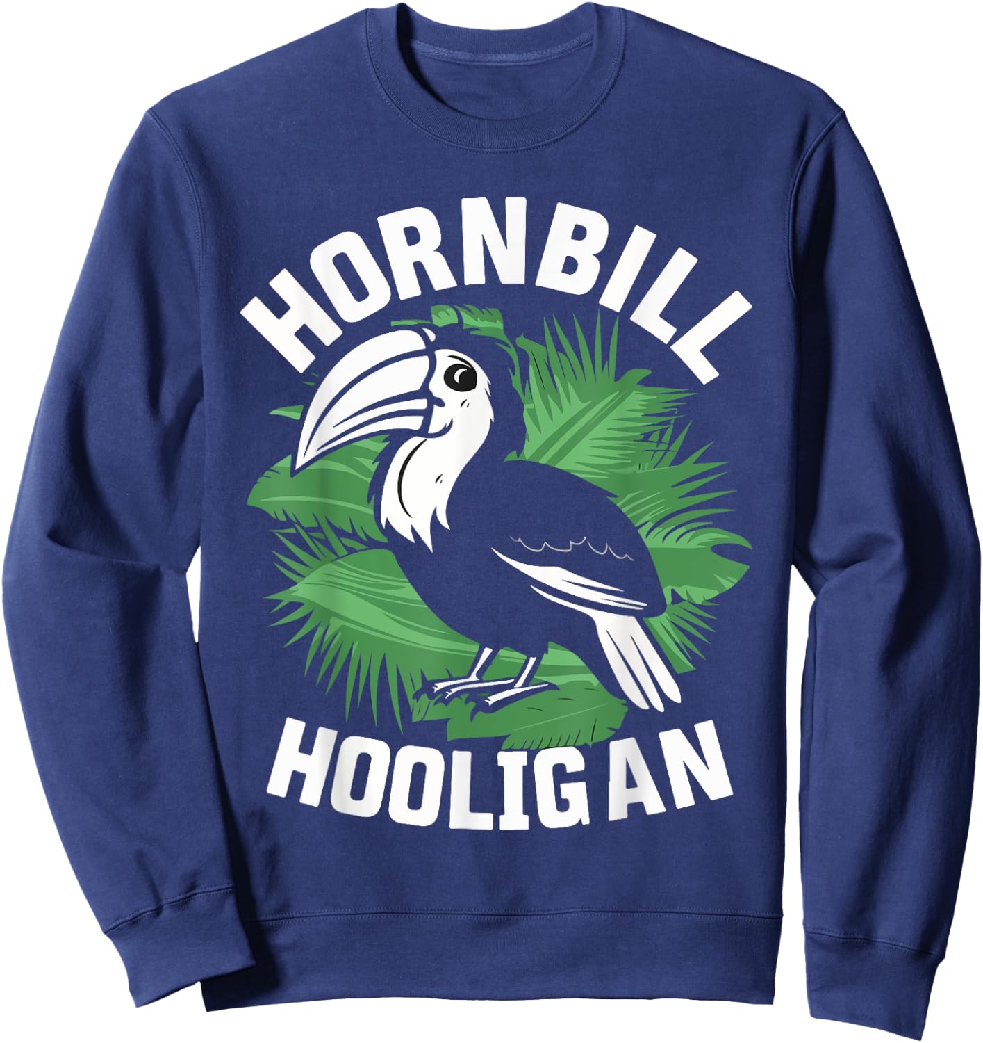 Hornbill Bird Watcher Sweatshirt - Sweatshirt | Navy