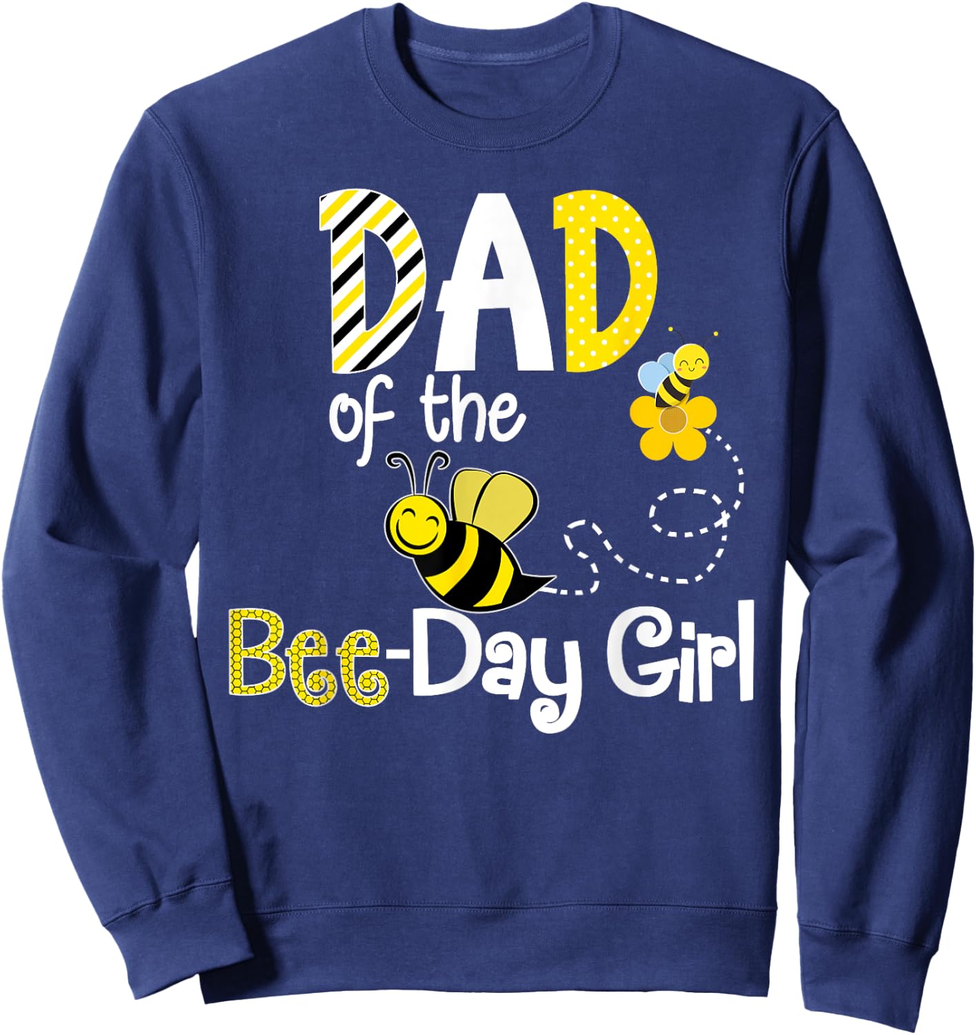 Bee Birthday Matching Shirt Hive Party Theme Sweatshirt - Sweatshirt | Navy
