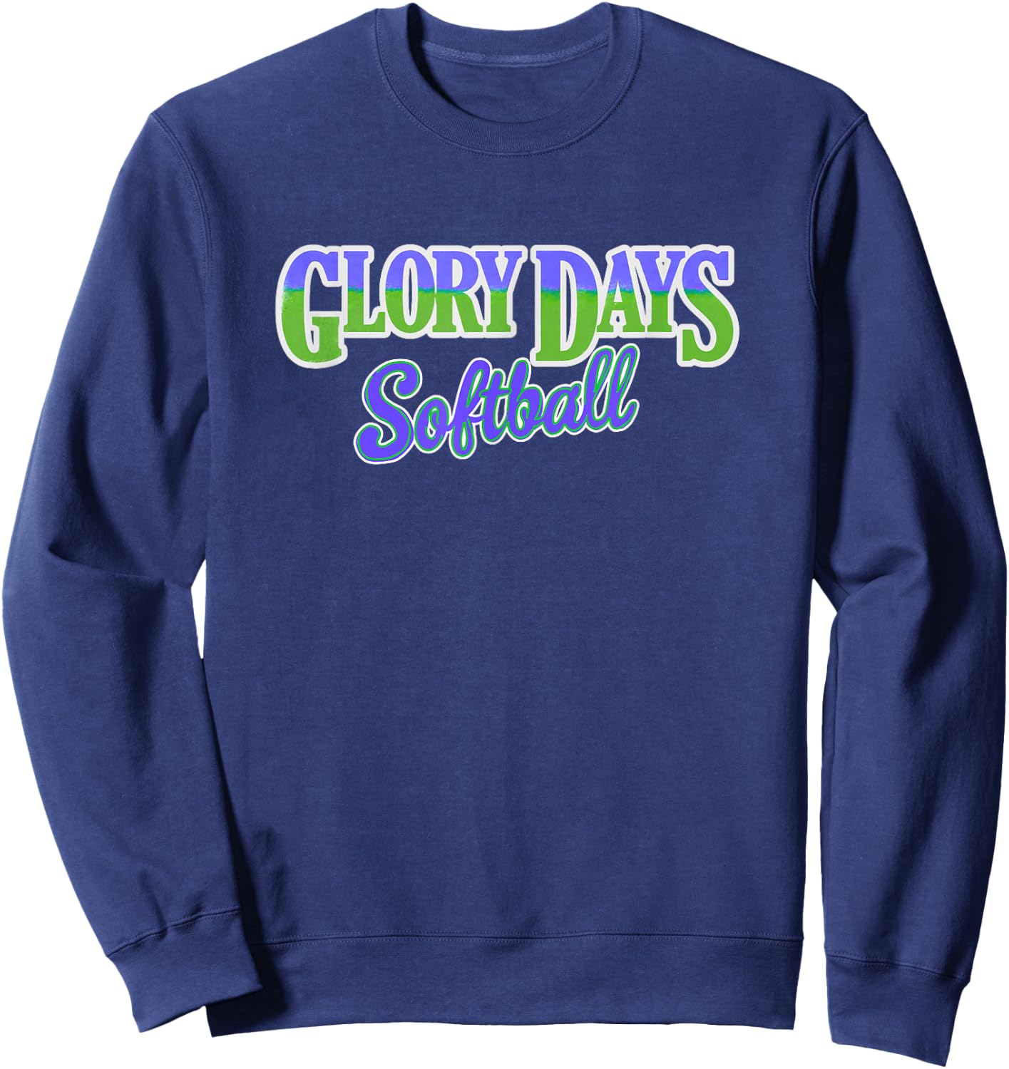 Glory Days Softball Sweatshirt - Sweatshirt | Navy