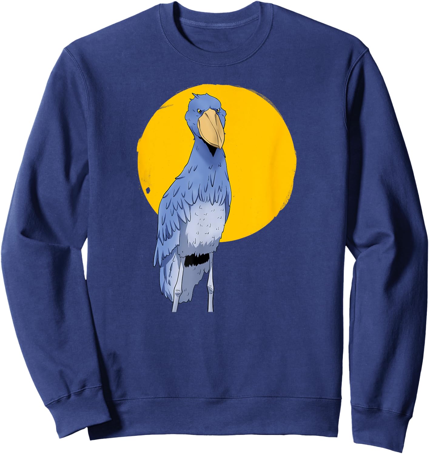Schuhschnabel Vogel Ornithologe Walfischschnabel Tier Sweatshirt - Sweatshirt | Navy