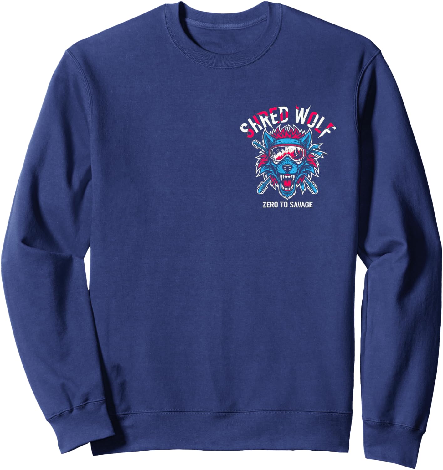 Zero to Savage 2 Sweatshirt - Sweatshirt | Navy