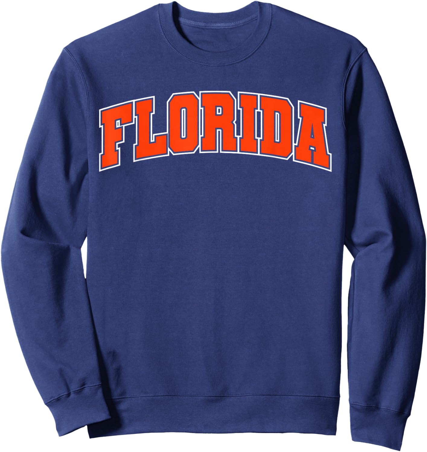 Vintage Florida Text Style. Sweatshirt - Sweatshirt | Navy