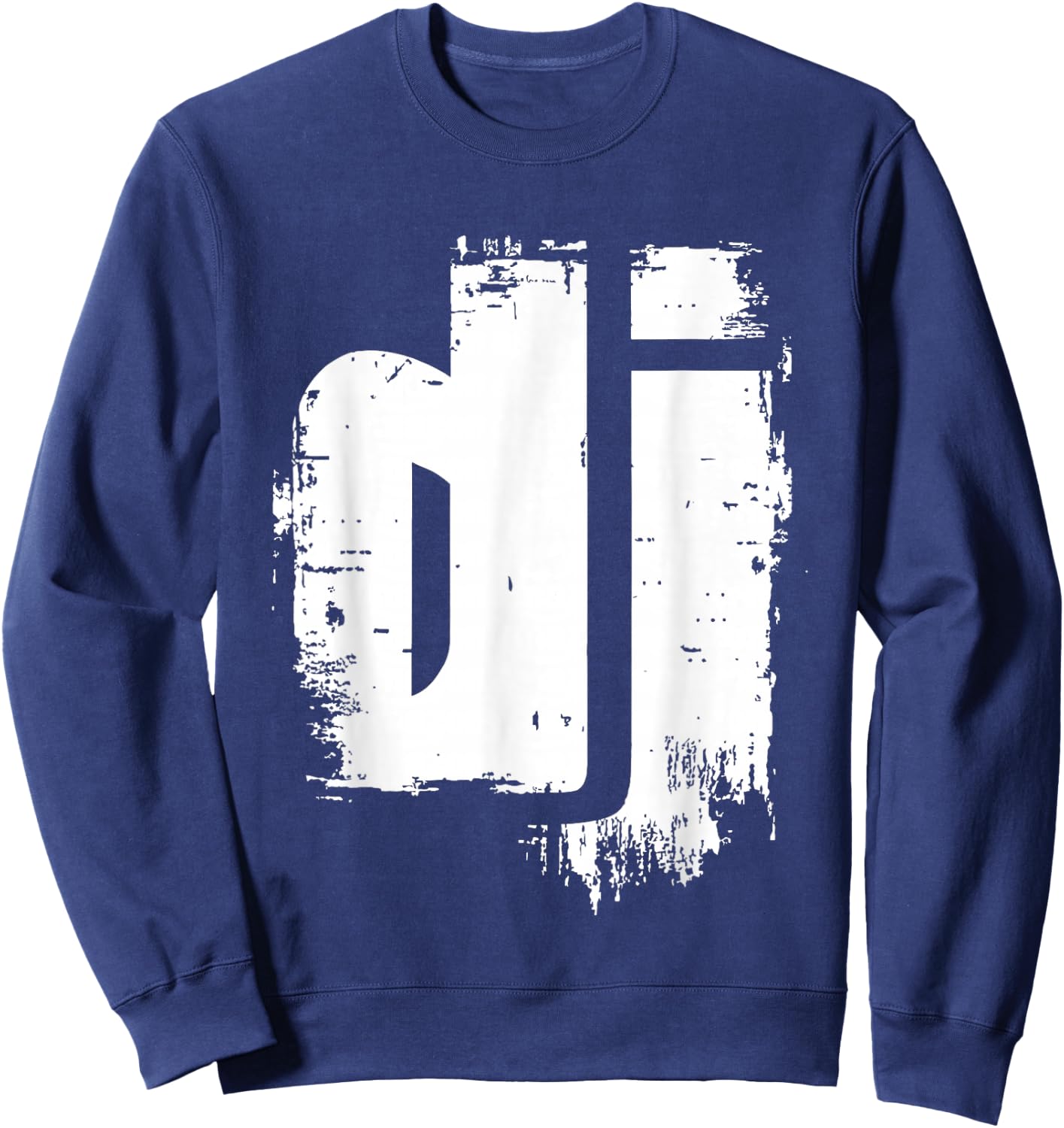 MIX1 Musik DJ Collection - Cooles DJ Grunge Musik - Du bist der Discjockey! Damen DJ , Schwarz, S Sweatshirt - Sweatshirt | Navy