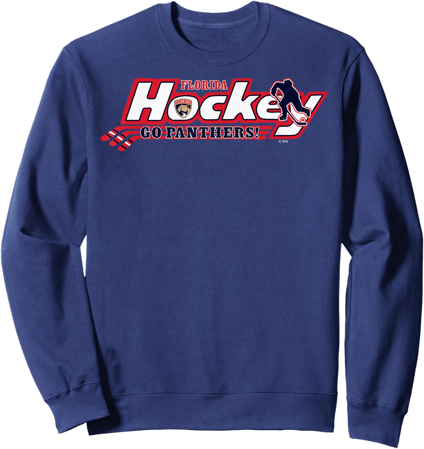 Florida Panthers Hockey Officially Licensed Sweatshirt - Sweatshirt | Navy