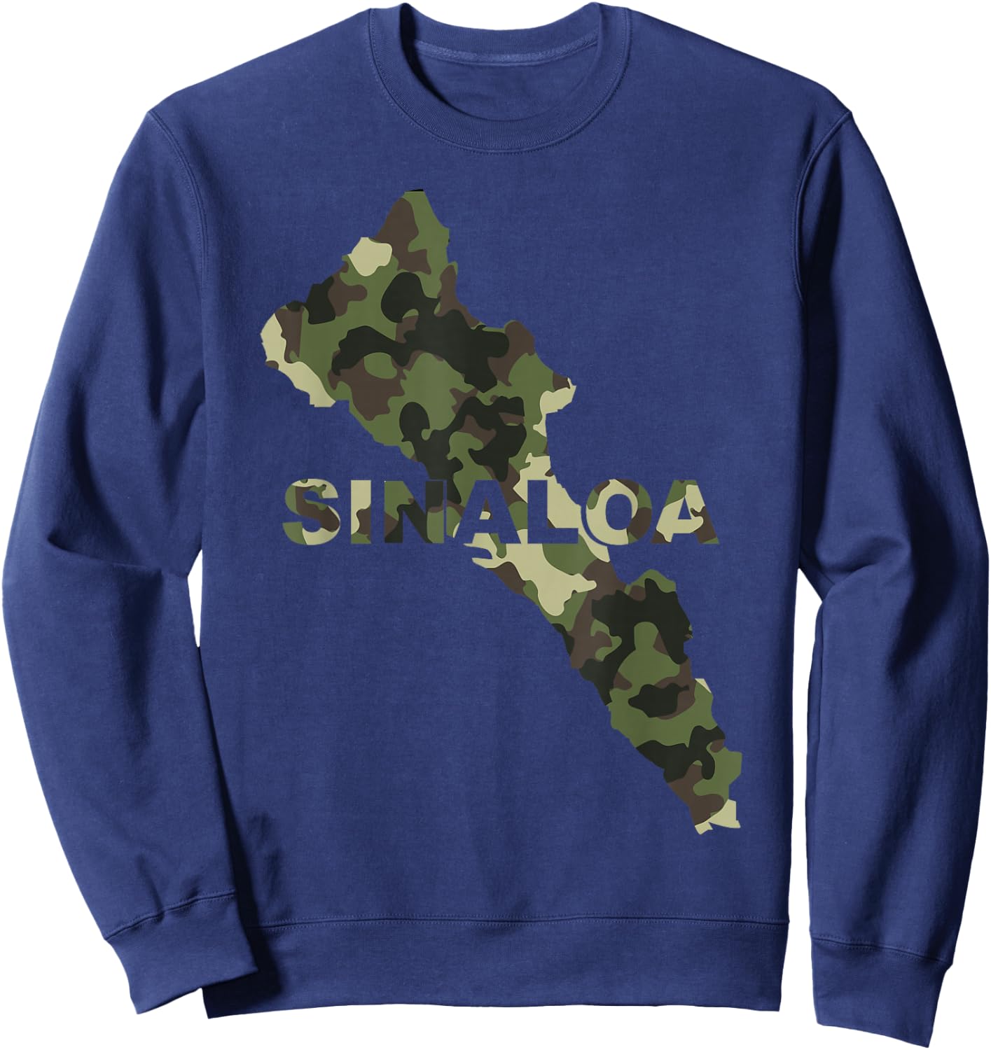 Proud of my Roots. Sinaloa Mexico Map. . Mexican Sweatshirt - Sweatshirt | Navy