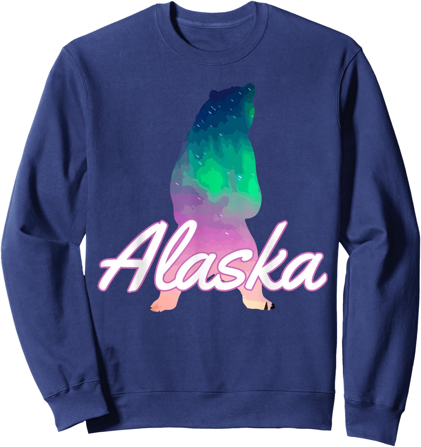 Alaska Bear Sweatshirt - Sweatshirt | Navy