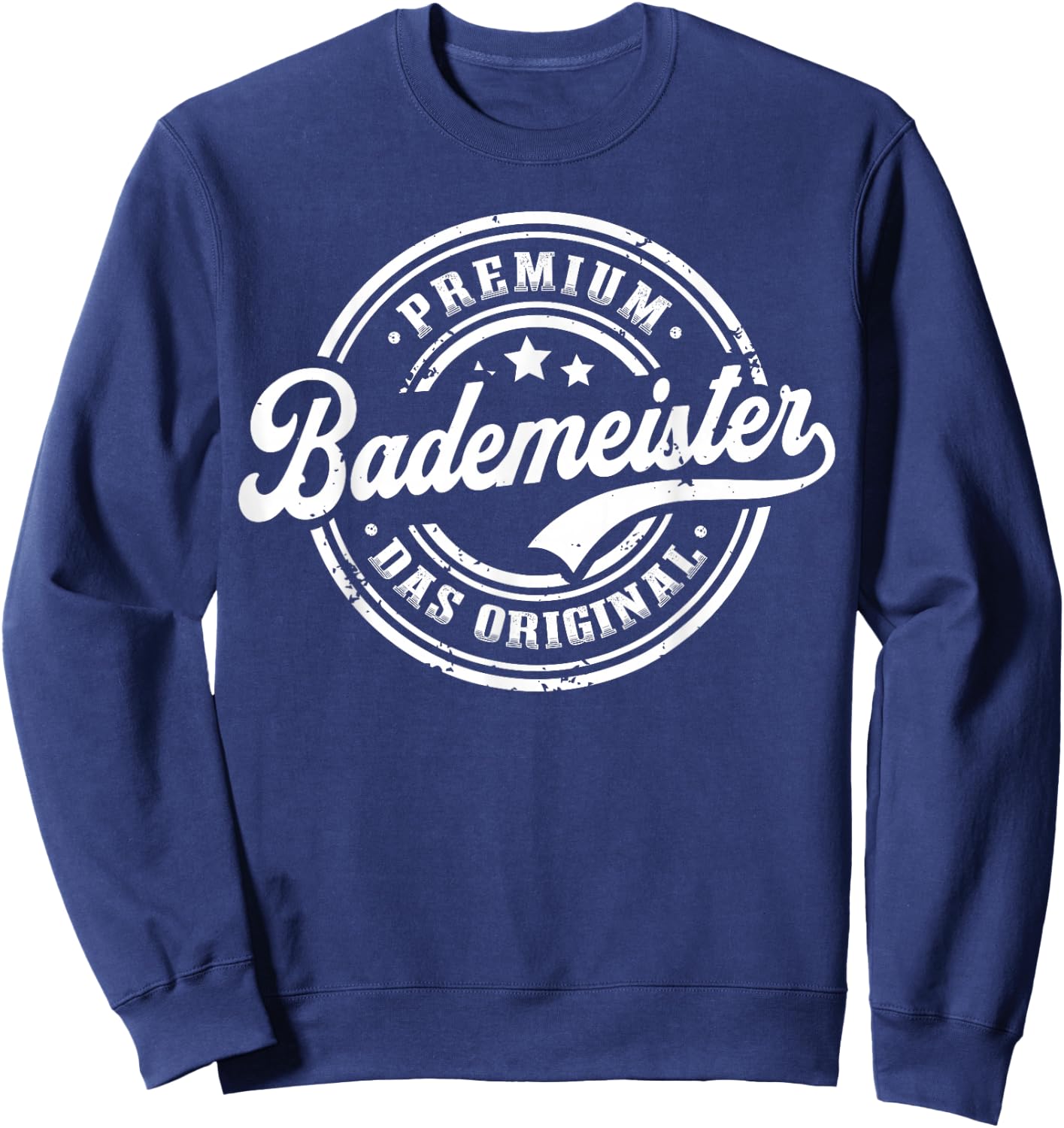 Bademeister Original Lustiges Rettungsschwimmer Sweatshirt - Sweatshirt | Navy